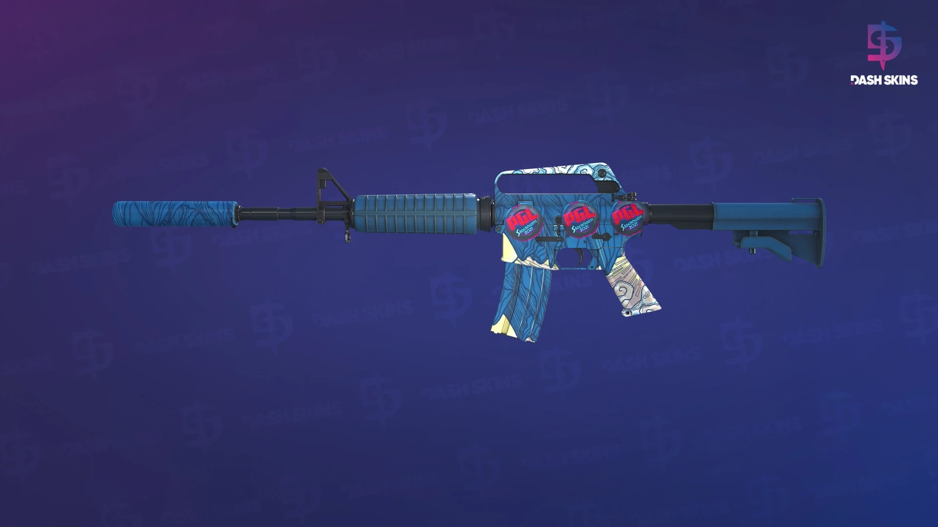 M4A1-S | Solitude (Minimal Wear) Screenshot Playside