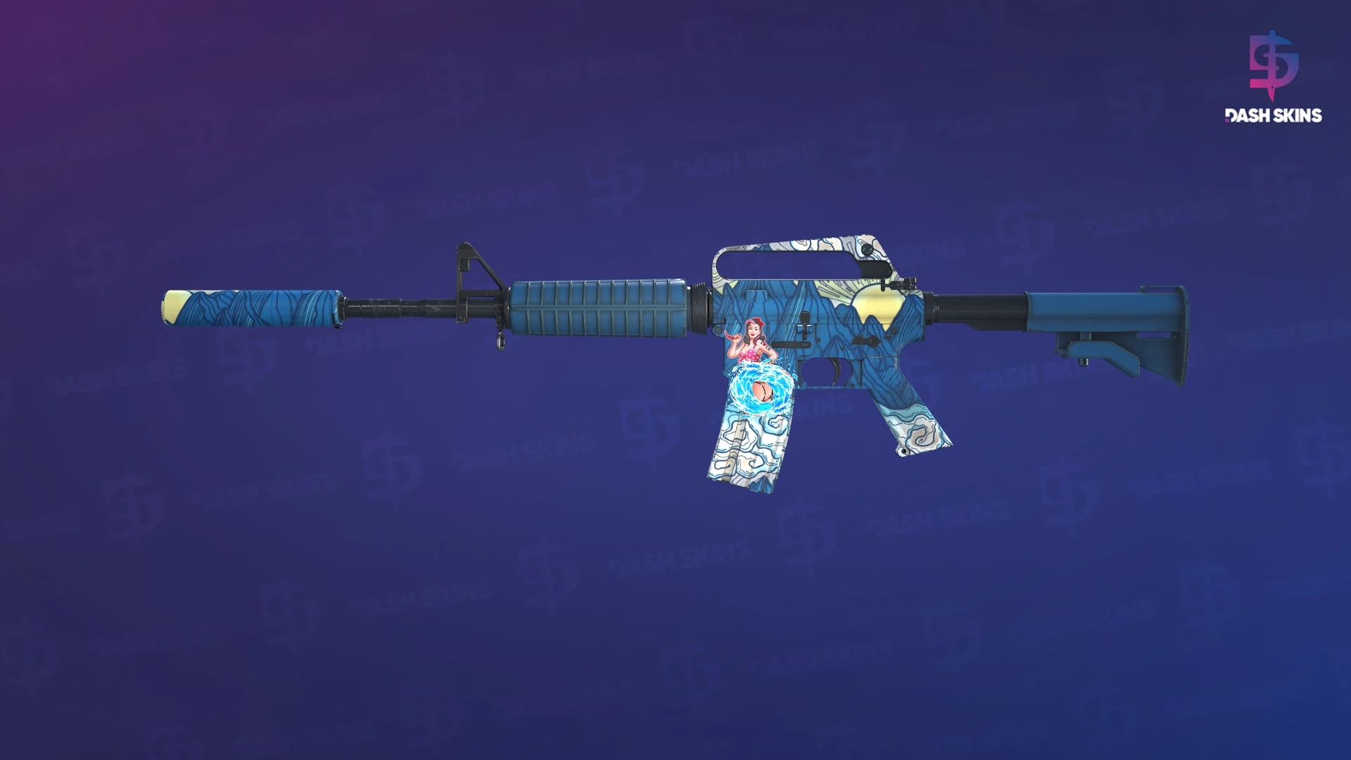 M4A1-S | Solitude (Minimal Wear) Screenshot Playside