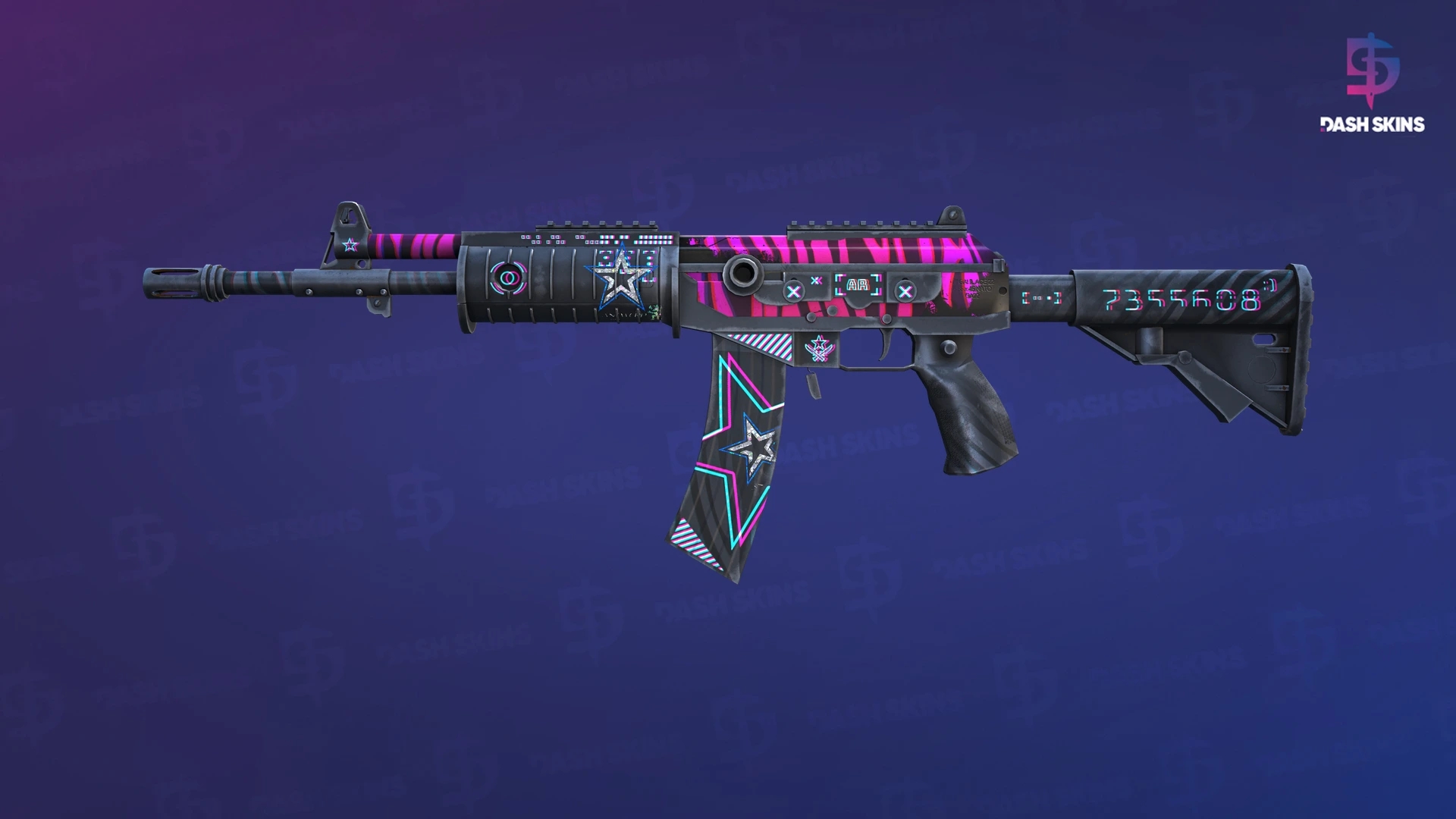 Galil AR | Chromatic Aberration (Field-Tested) Screenshot Playside