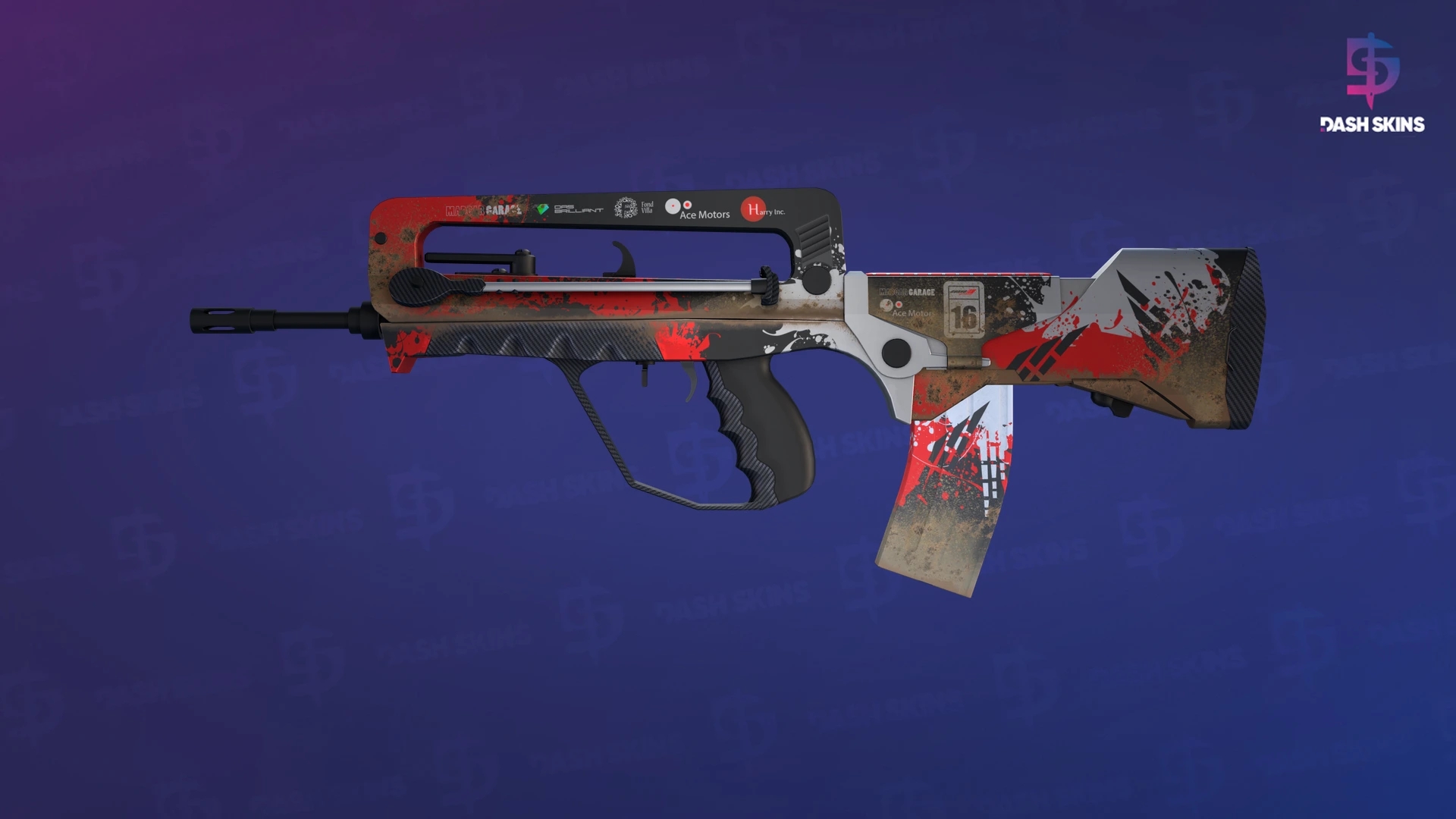 FAMAS | Roll Cage (Factory New) Screenshot Playside