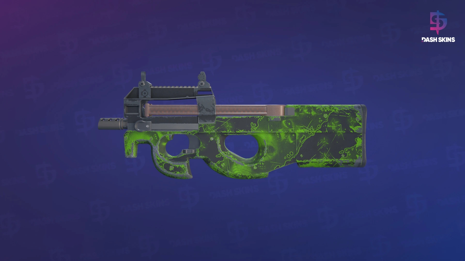 P90 | Virus (Field-Tested) Screenshot Playside