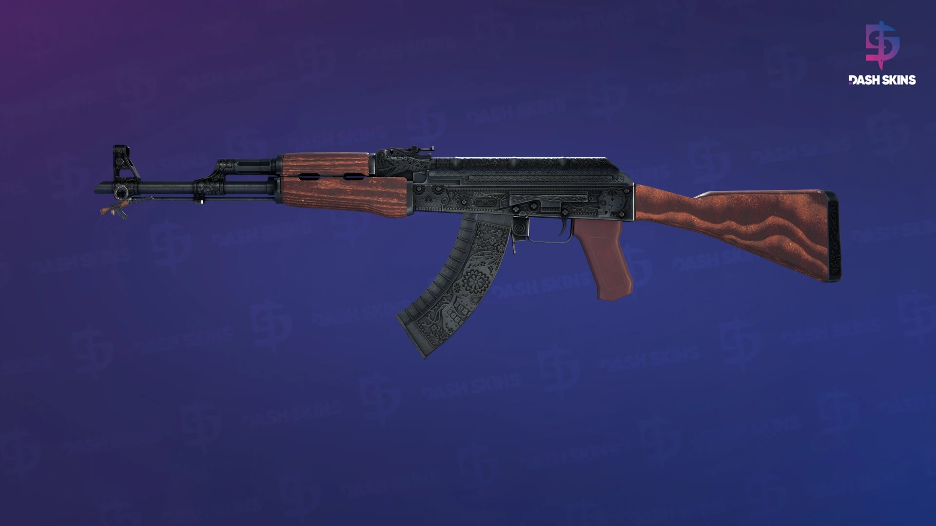 AK-47 | Cartel (Battle-Scarred) Screenshot Playside