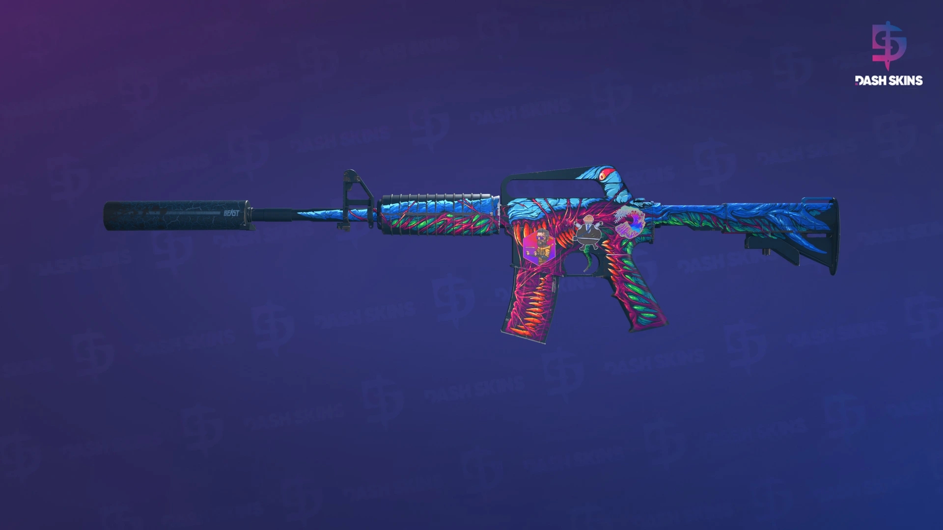 M4A1-S | Hyper Beast (Field-Tested) Screenshot Playside