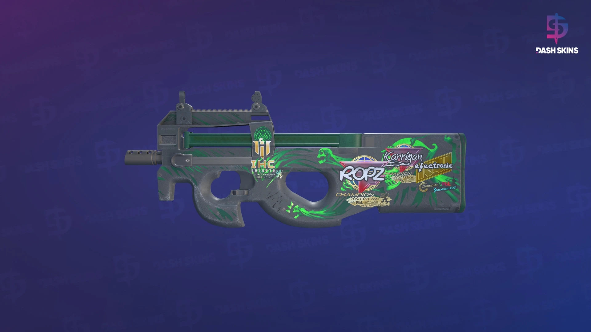 P90 | Grim (Well-Worn) Screenshot Playside