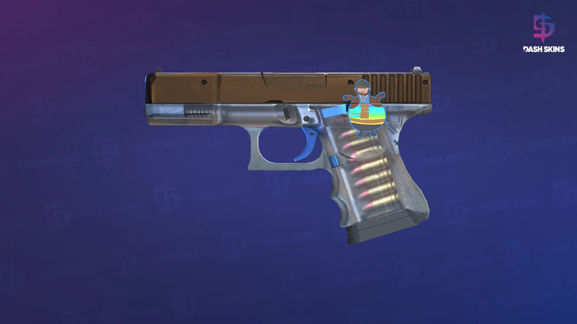 Glock-18 | Clear Polymer (Well-Worn) Screenshot Playside