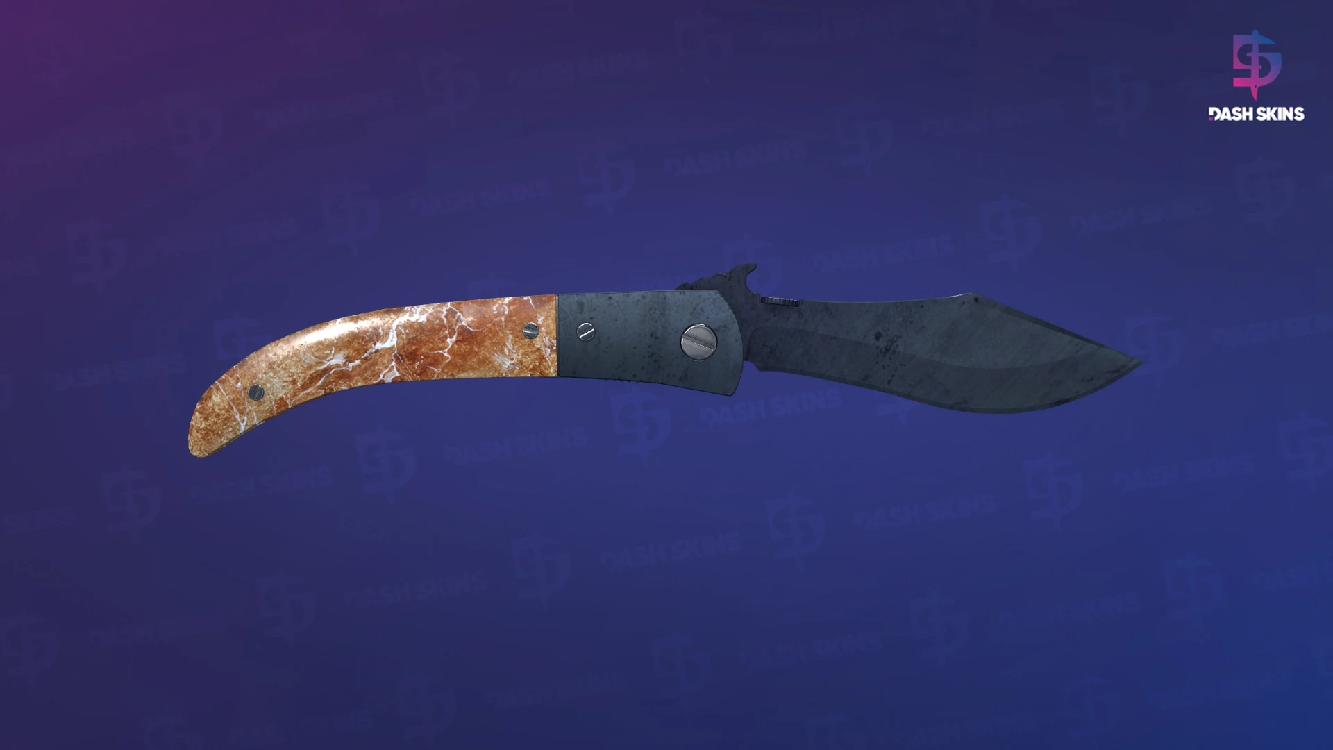 ★ Navaja Knife | Blue Steel (Well-Worn) Screenshot Playside