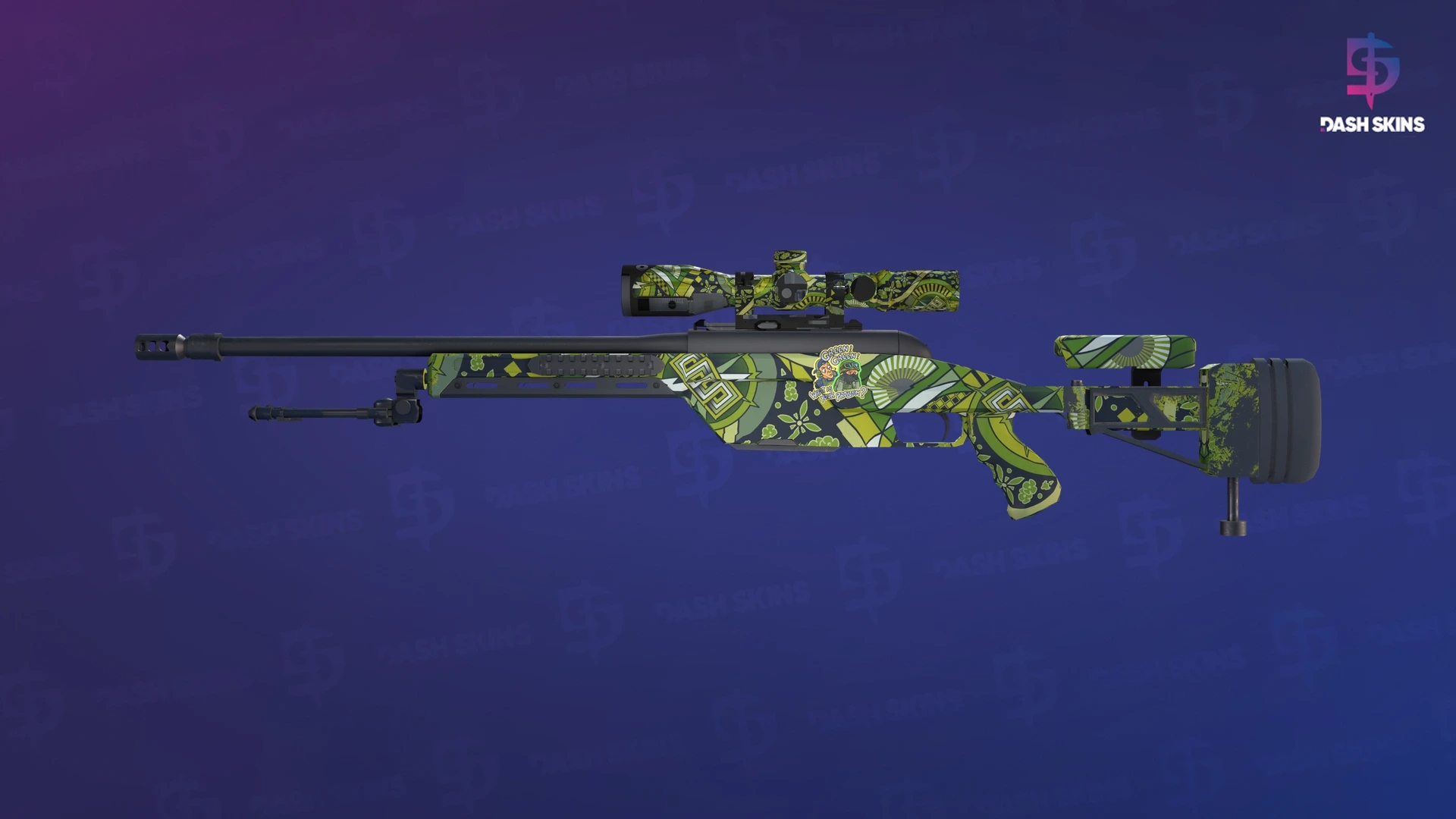 SSG 08 | Spring Twilly (Factory New) Screenshot Playside