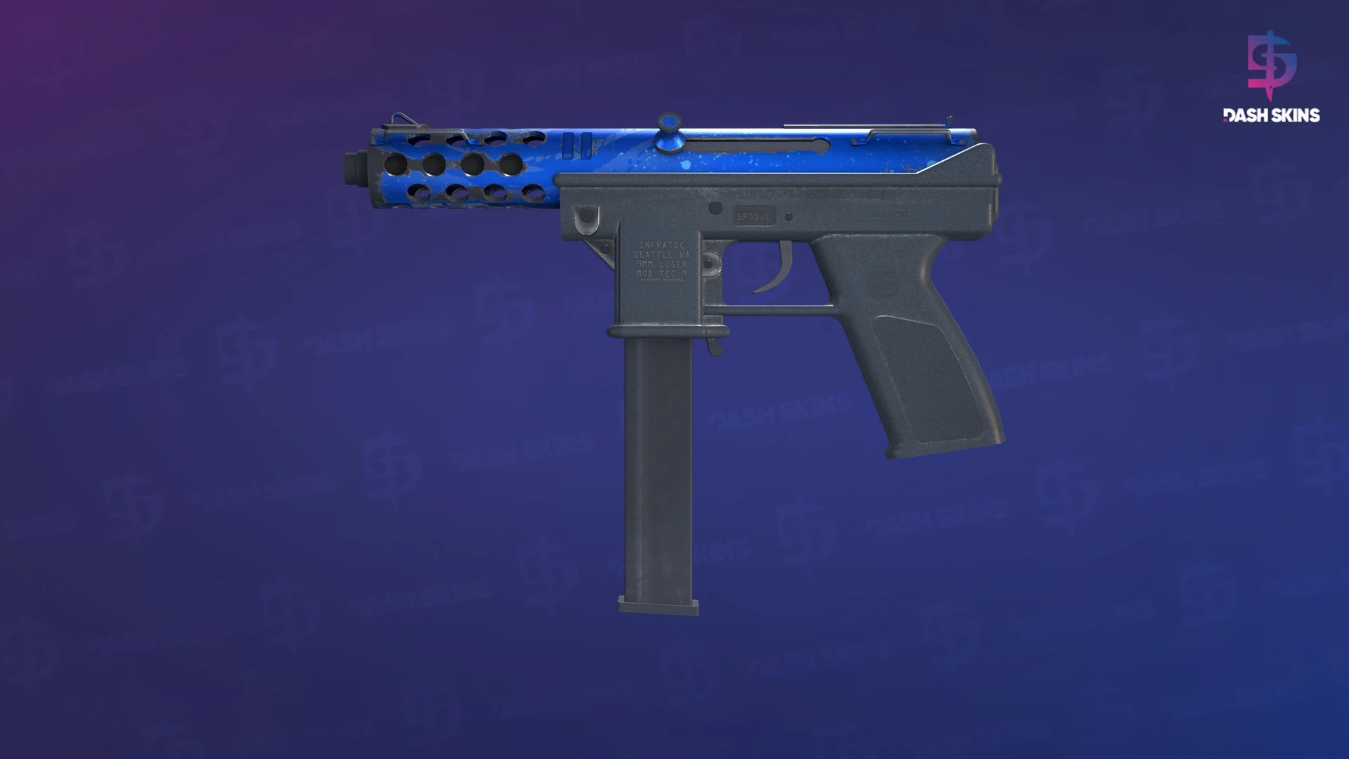 Tec-9 | Ice Cap (Field-Tested) Screenshot Playside