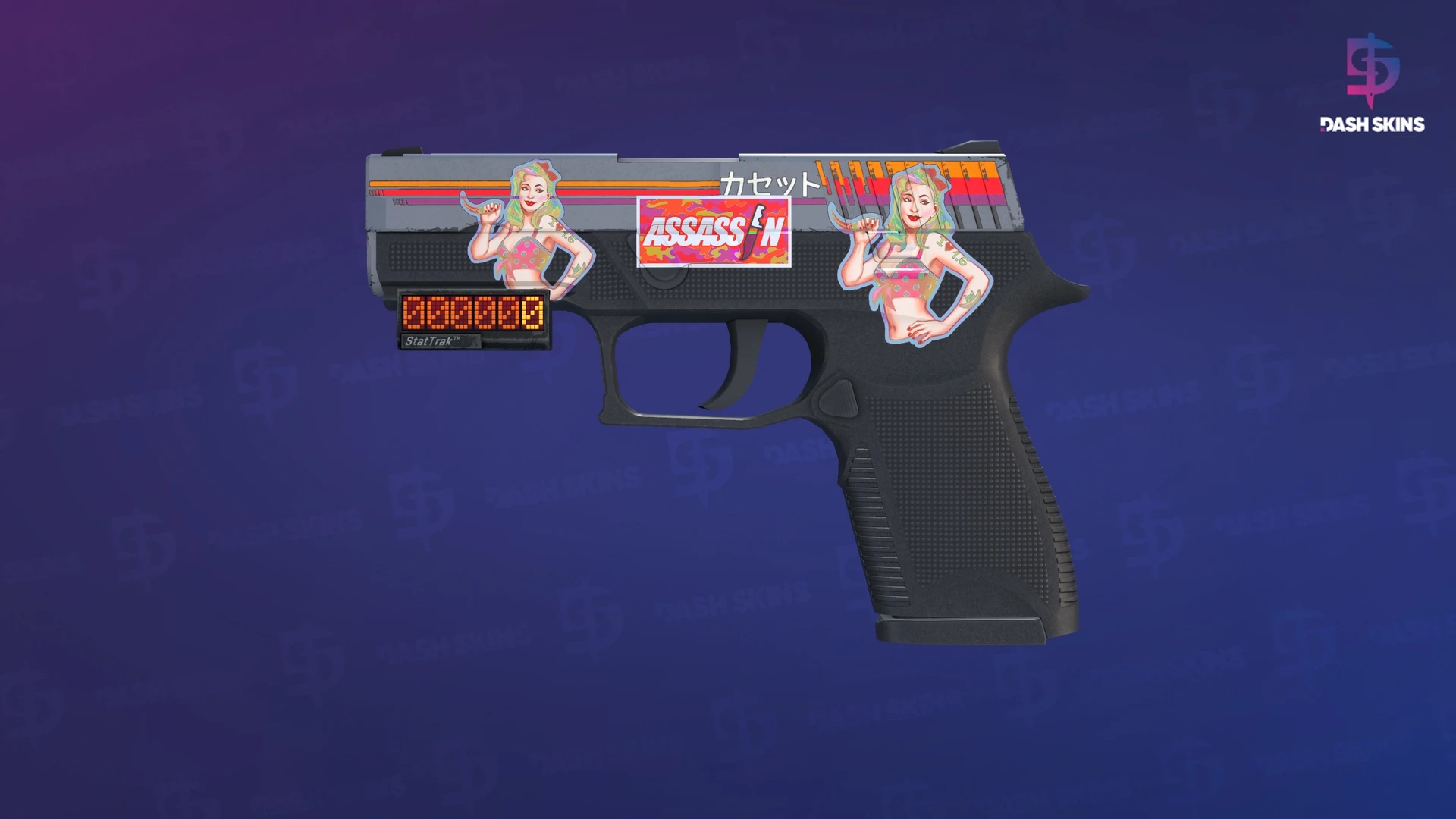 StatTrak™ P250 | Cassette (Minimal Wear) Screenshot Playside