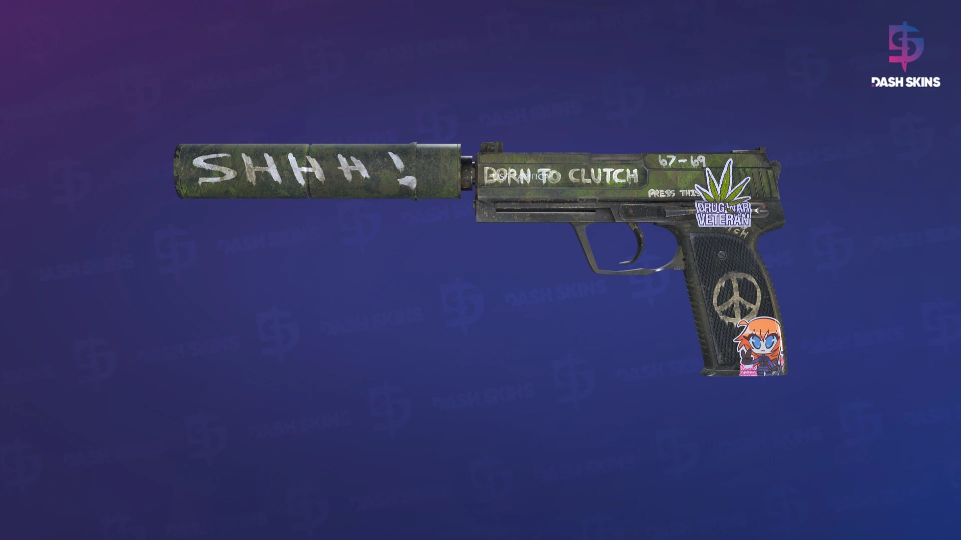 USP-S | Flashback (Minimal Wear) Screenshot Playside