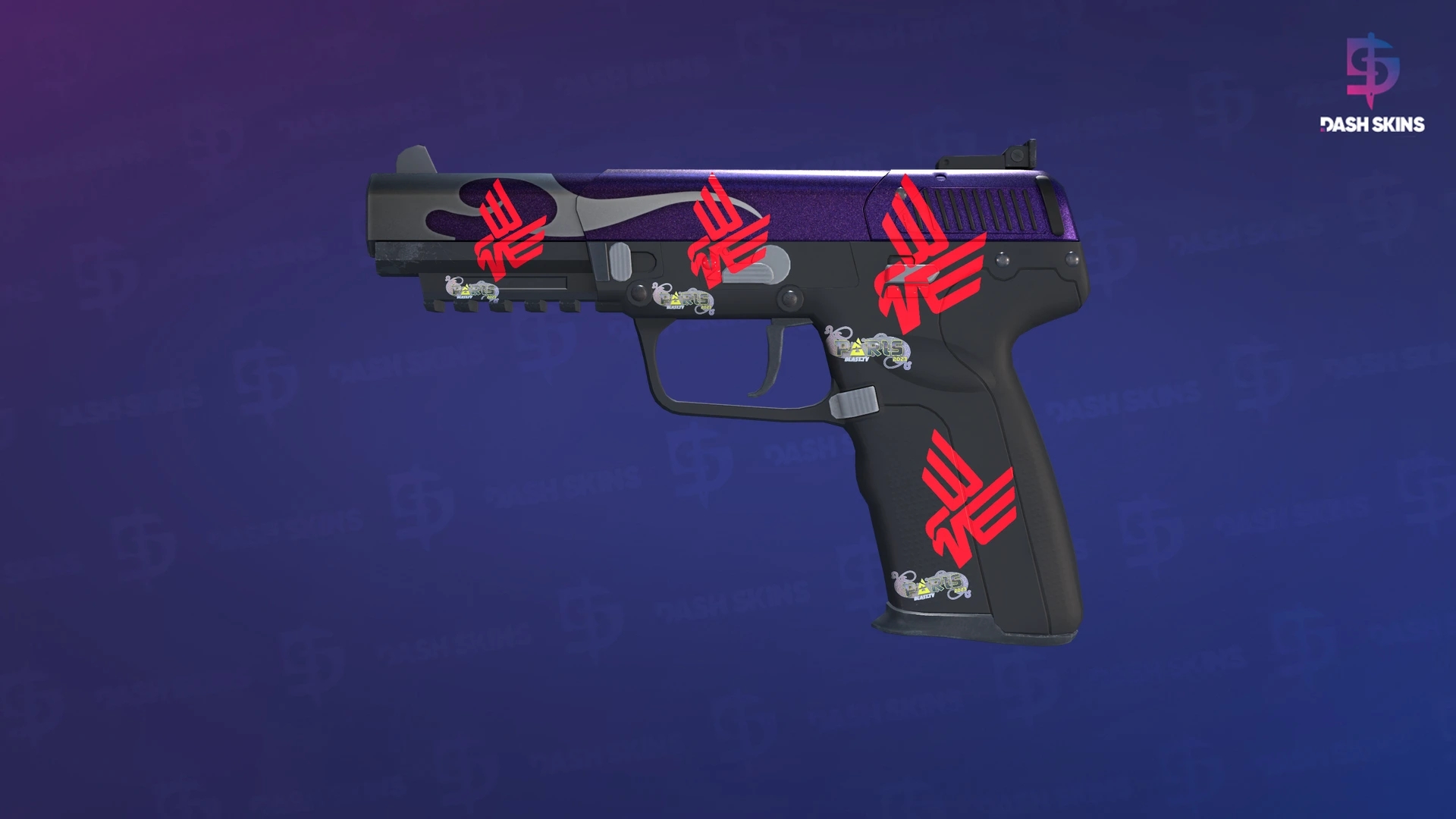 Five-SeveN | Flame Test (Factory New) Screenshot Playside