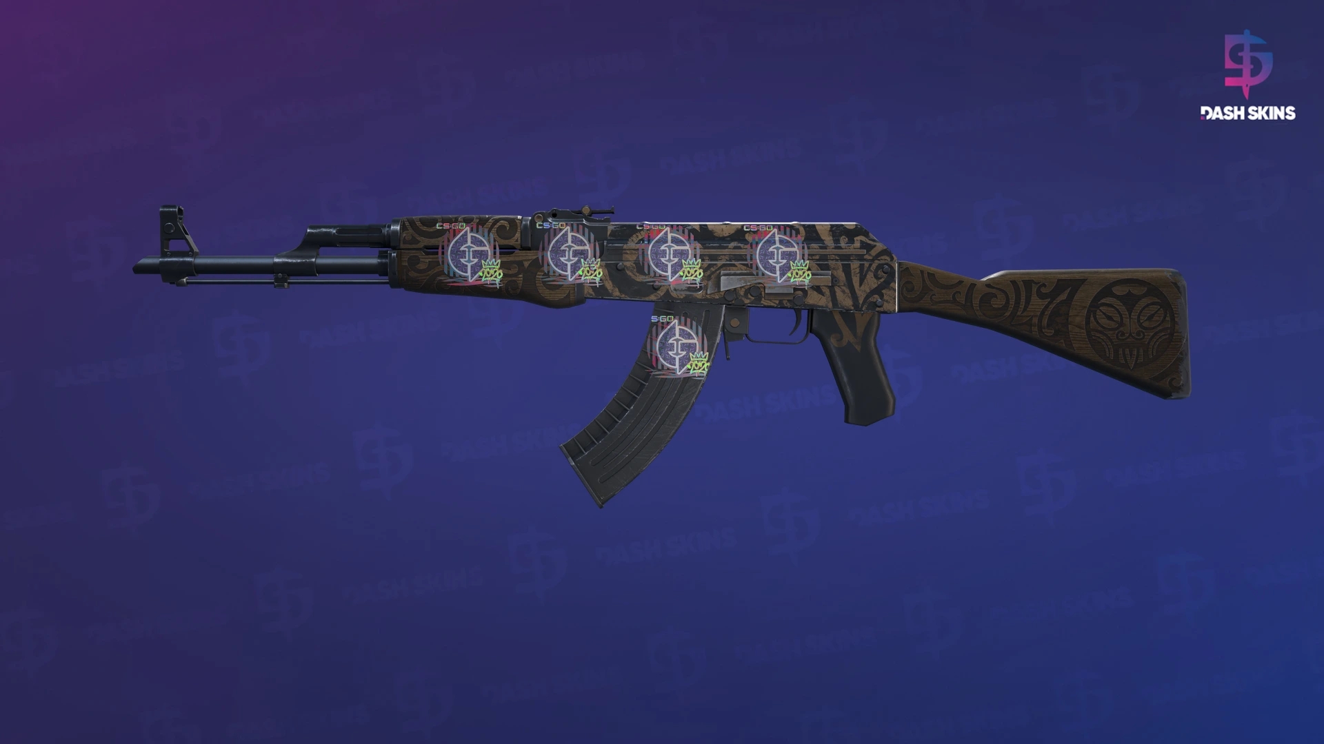 AK-47 | Uncharted (Field-Tested) Screenshot Playside