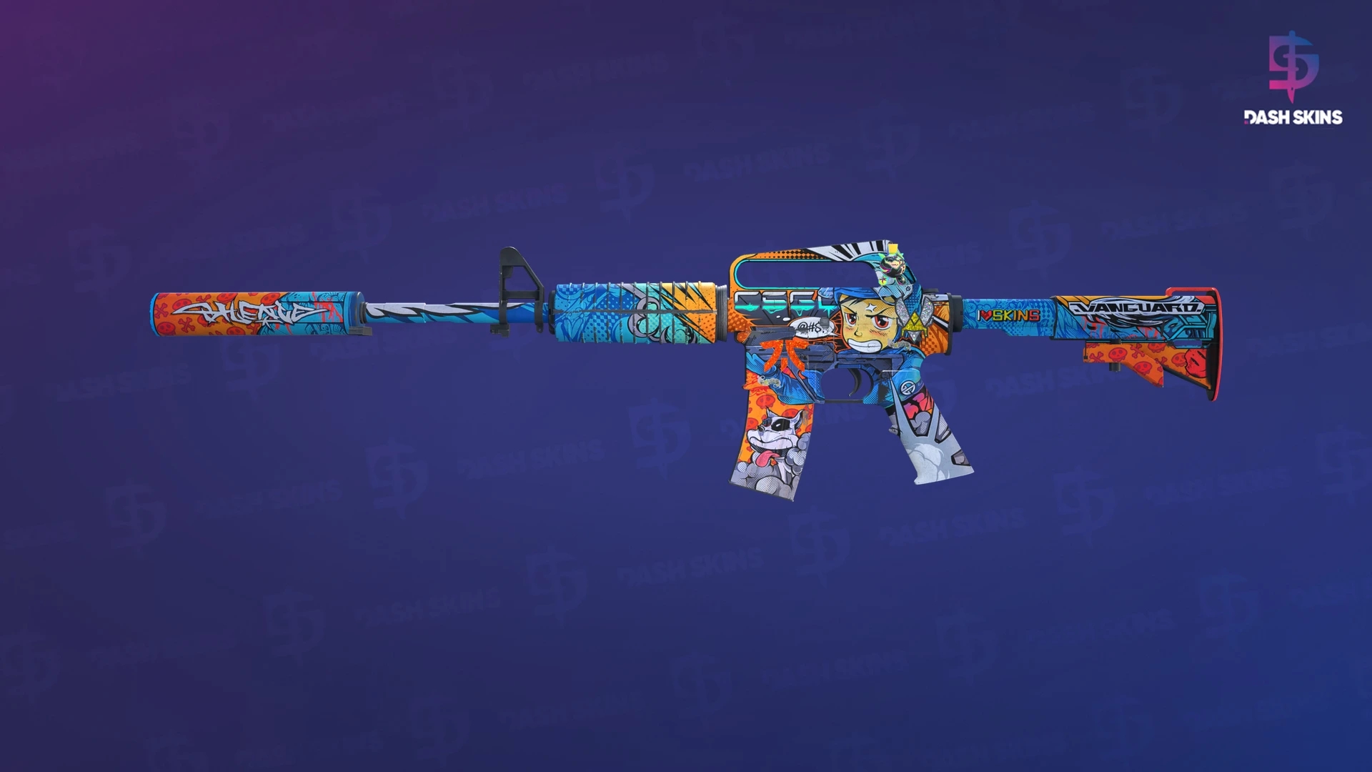 M4A1-S | Player Two (Field-Tested) Screenshot Playside