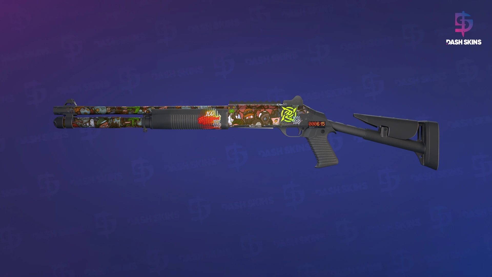 StatTrak™ XM1014 | Zombie Offensive (Field-Tested) Screenshot Playside
