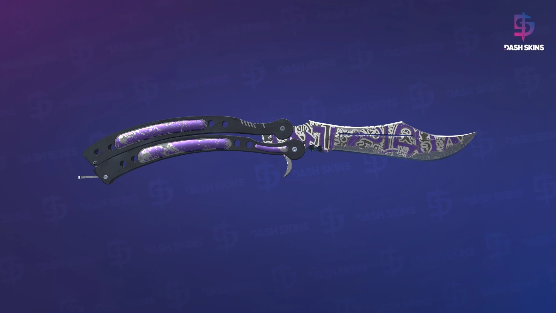 ★ Butterfly Knife | Freehand (Battle-Scarred) Screenshot Playside