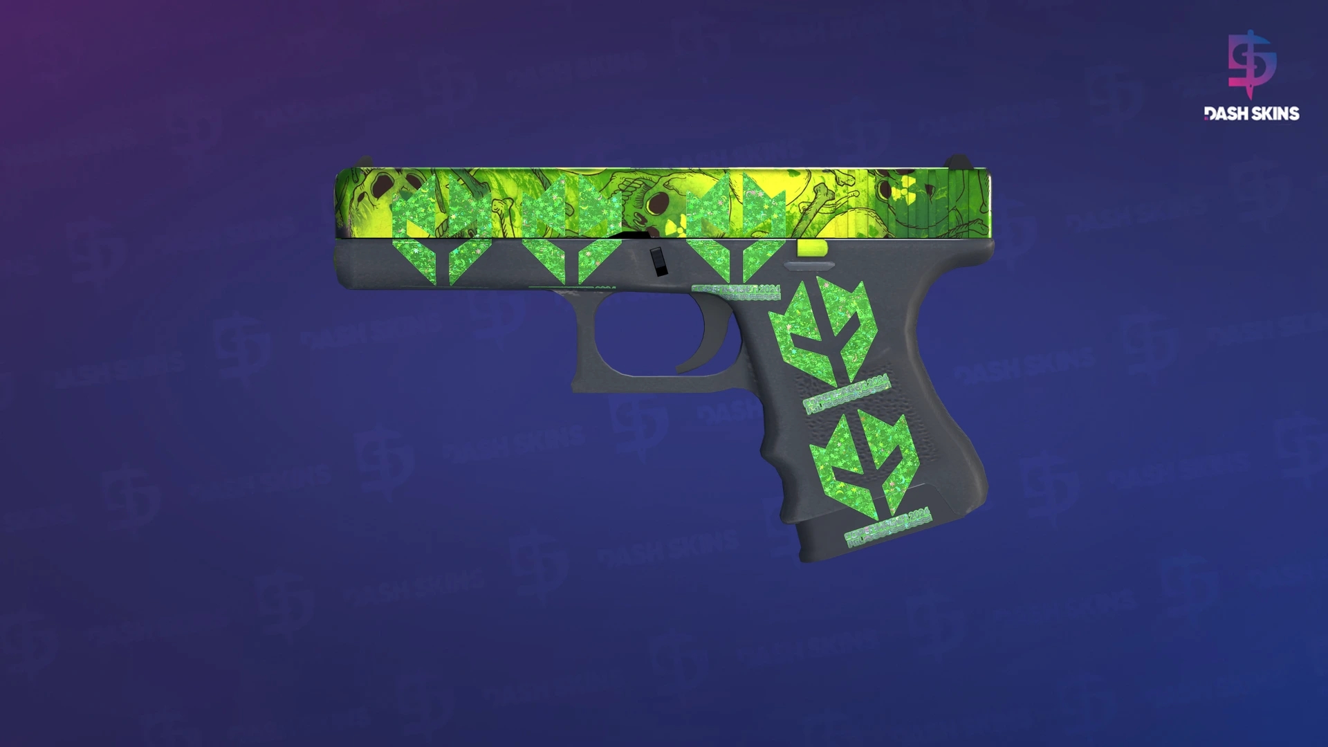 Glock-18 | Nuclear Garden (Minimal Wear) Screenshot Playside