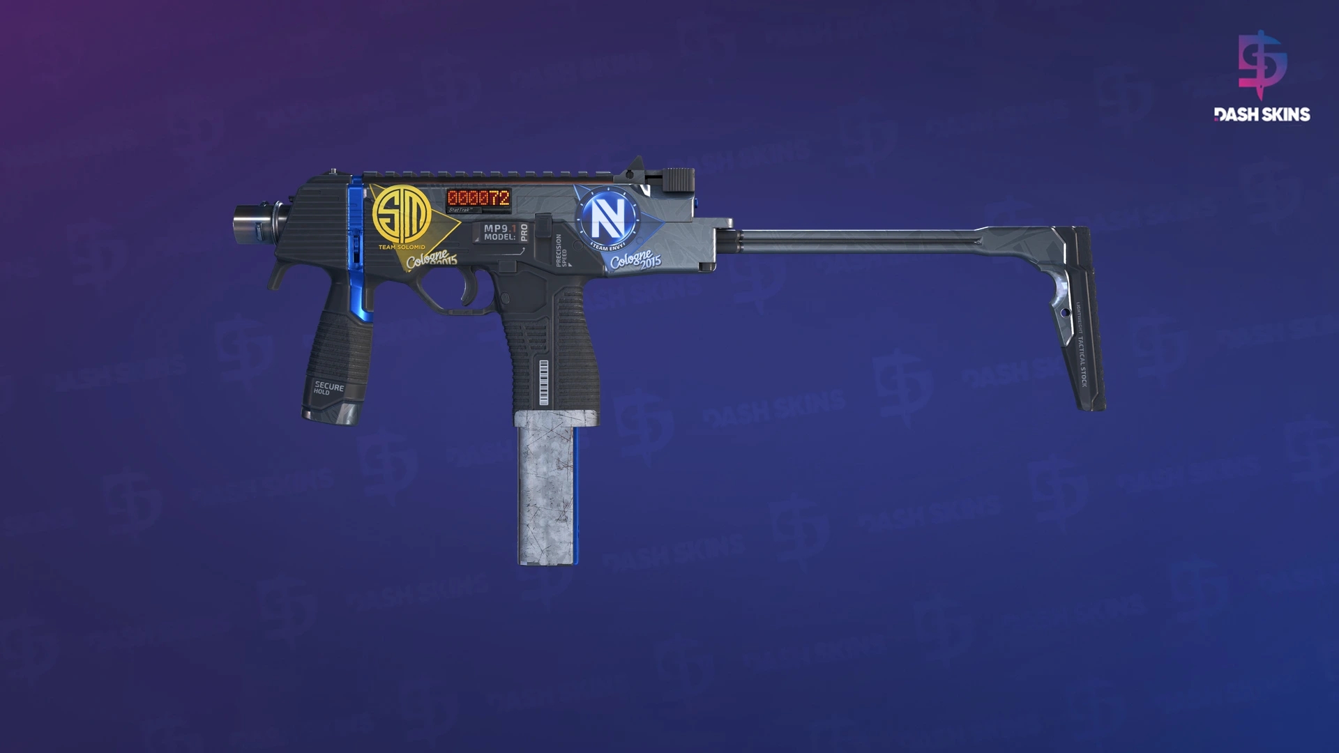 StatTrak™ MP9 | Nexus (Minimal Wear) Screenshot Playside