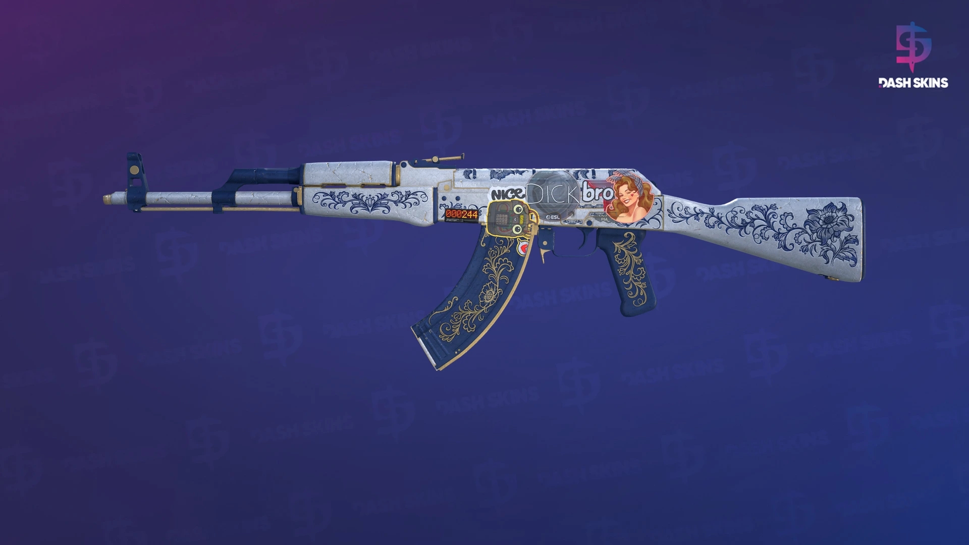 StatTrak™ AK-47 | Inheritance (Field-Tested) Screenshot Playside