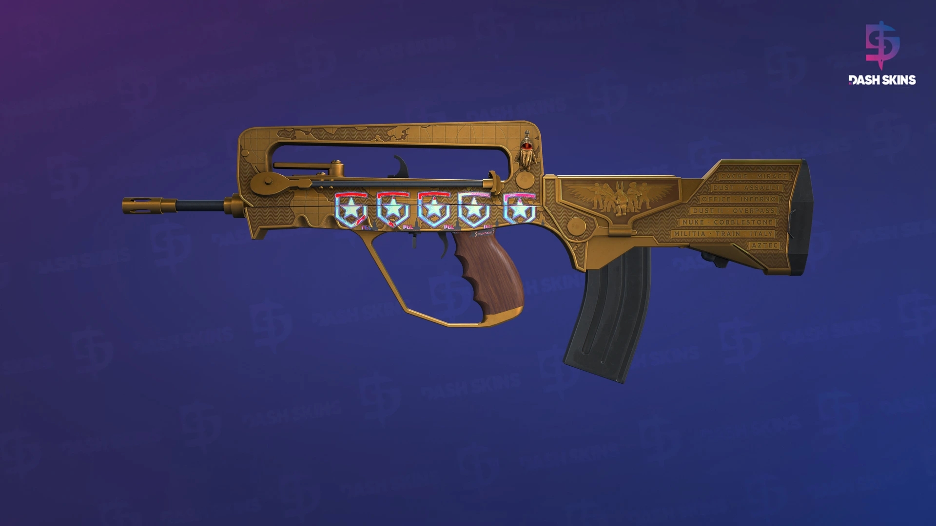 FAMAS | Commemoration (Field-Tested) Screenshot Playside