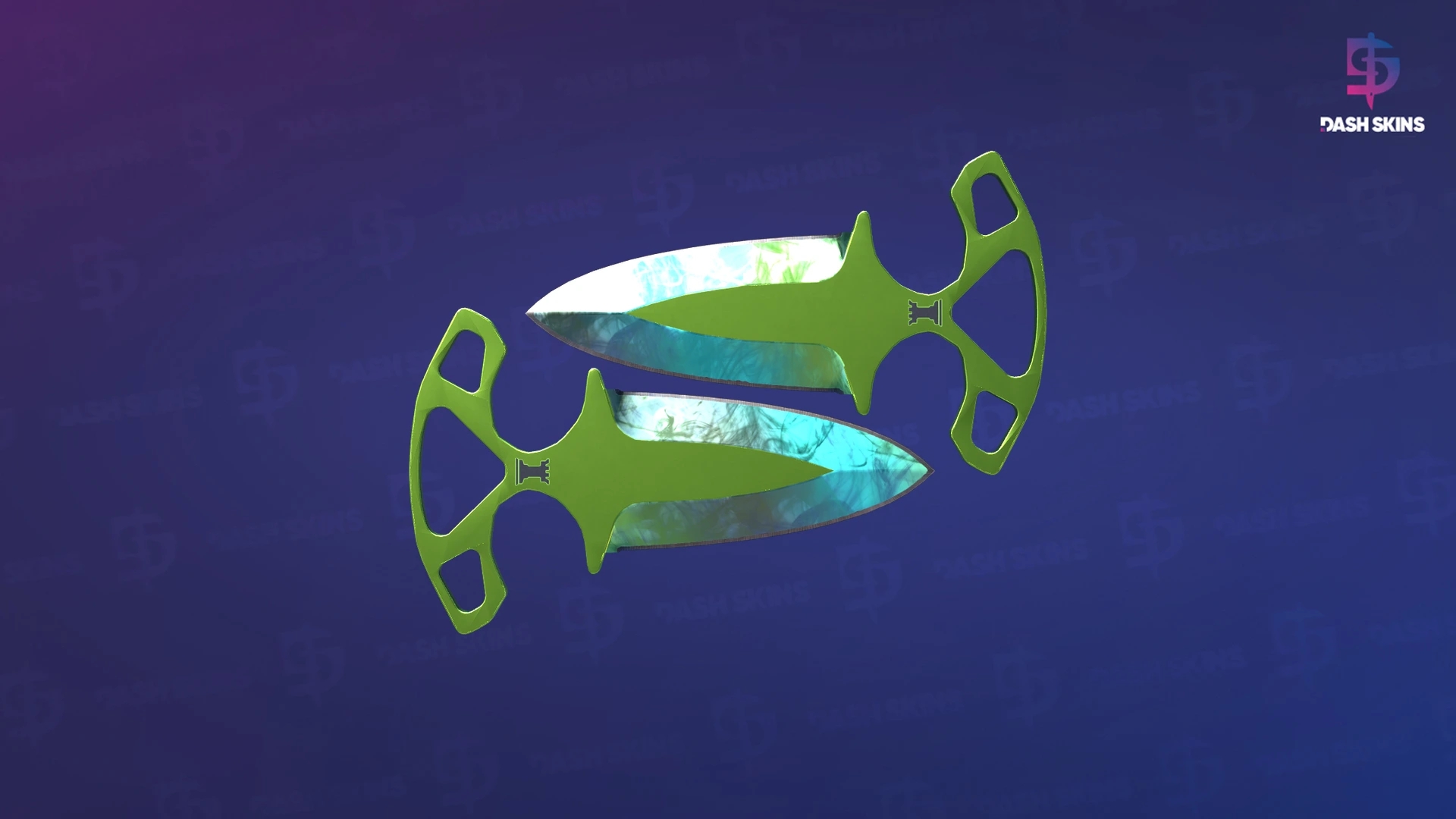 ★ Shadow Daggers | Gamma Doppler (Factory New) - Phase 4 Screenshot Playside
