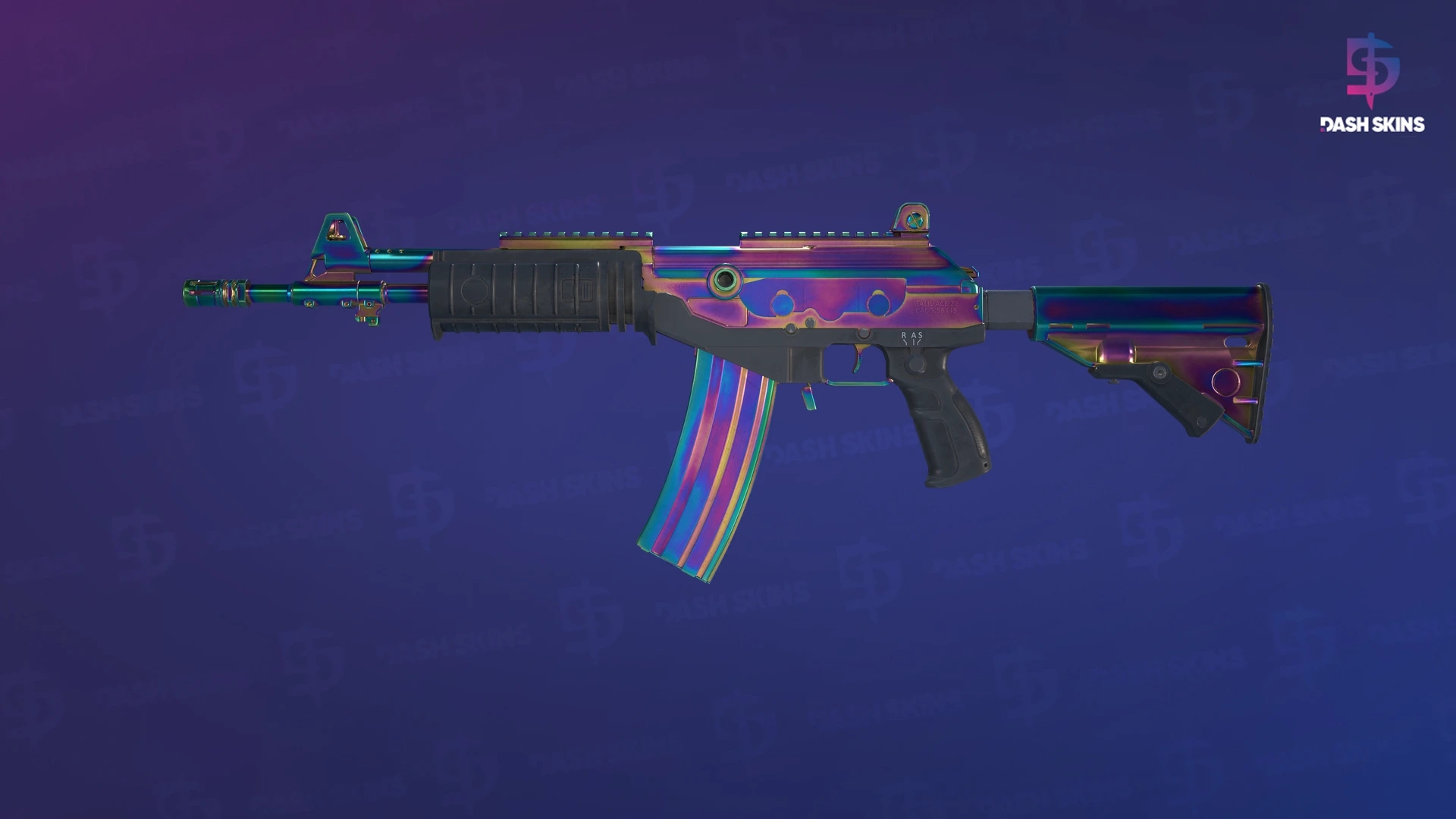 Galil AR | Rainbow Spoon (Minimal Wear) Screenshot Playside