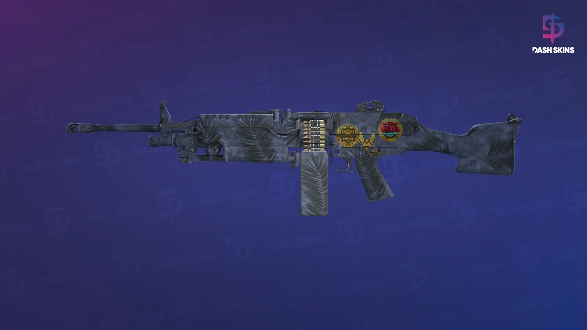 Souvenir M249 | Midnight Palm (Factory New) Screenshot Playside
