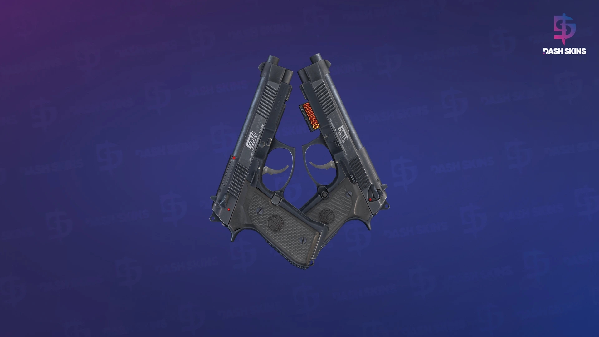 StatTrak™ Dual Berettas | Elite 1.6 (Factory New) Screenshot Playside
