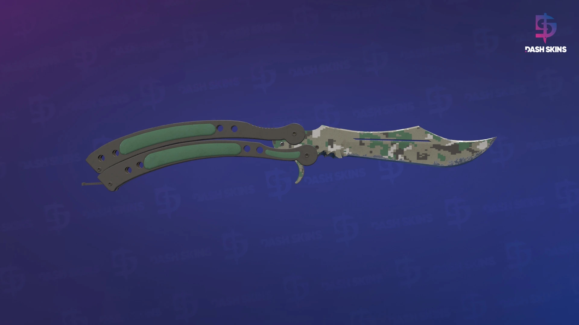 ★ StatTrak™ Butterfly Knife | Forest DDPAT (Field-Tested) Screenshot Playside