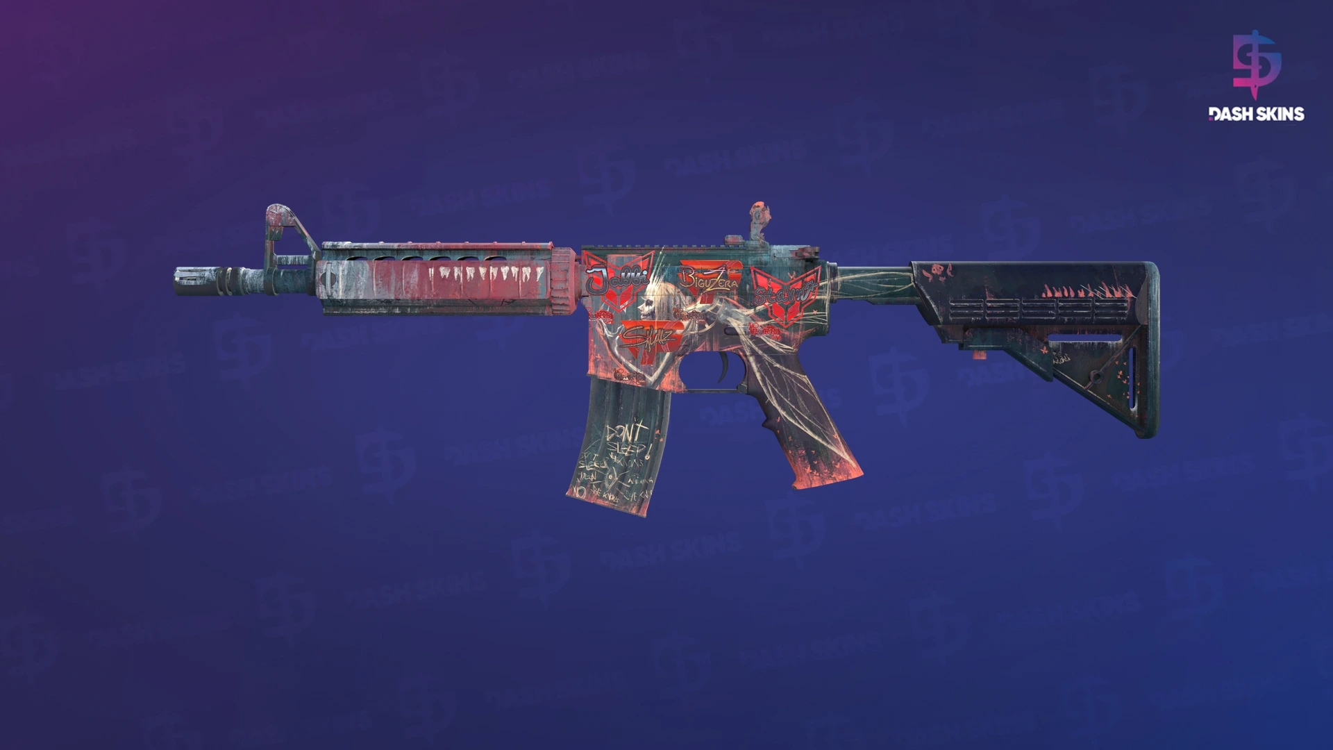 M4A4 | Tooth Fairy (Field-Tested) Screenshot Playside