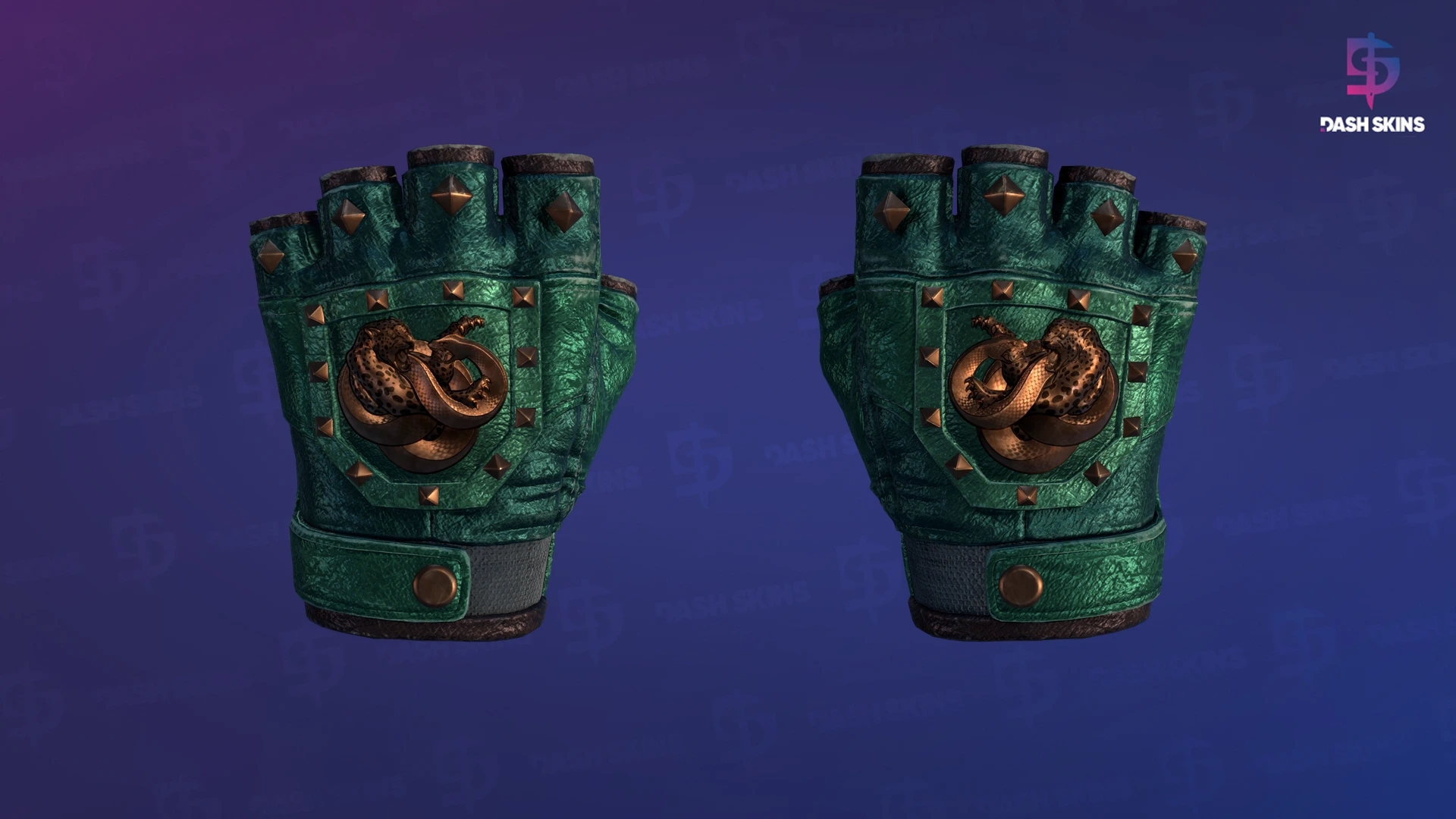 ★ Broken Fang Gloves | Jade (Field-Tested) Screenshot Playside