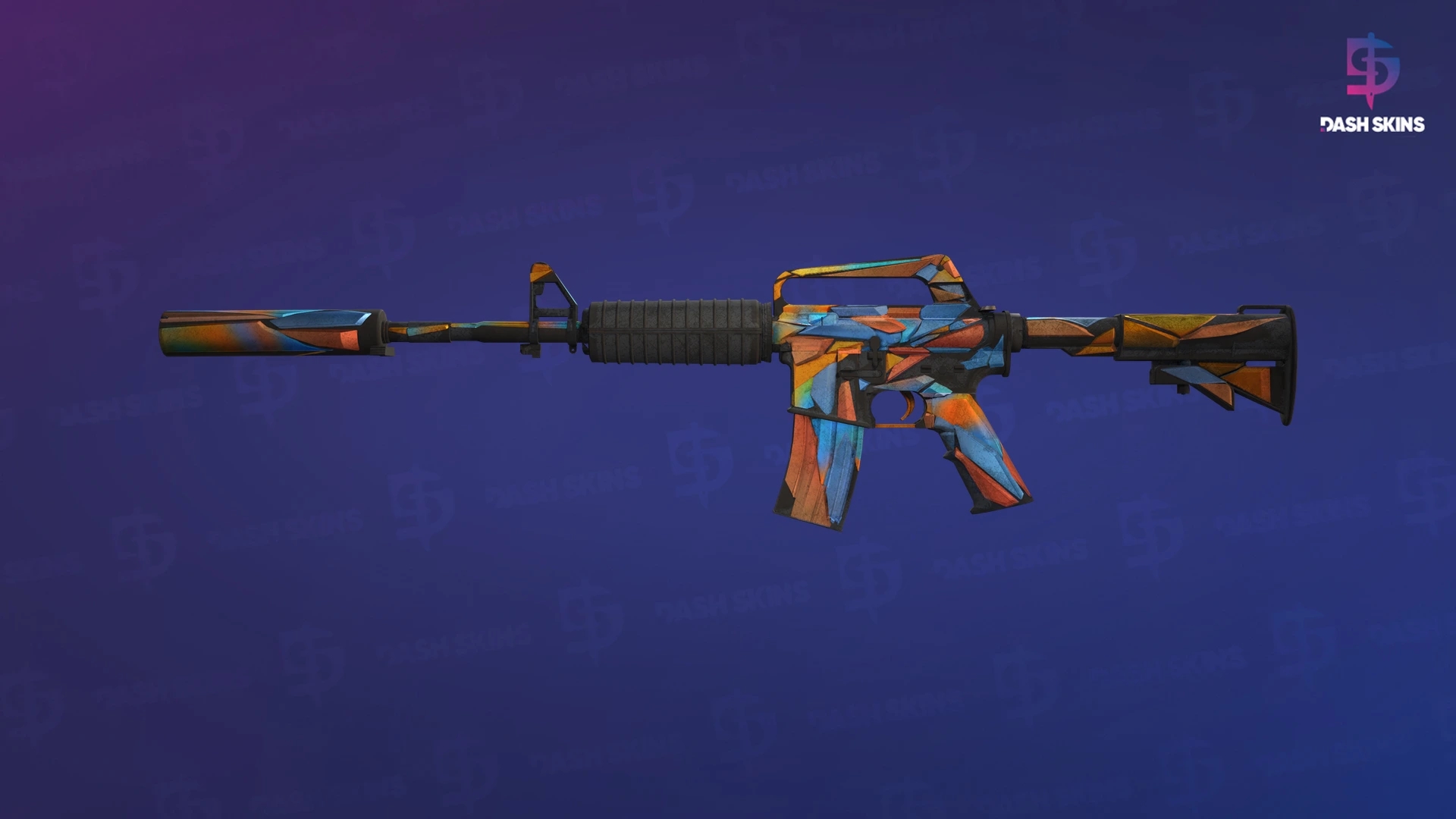 M4A1-S | Leaded Glass (Battle-Scarred) Screenshot Playside