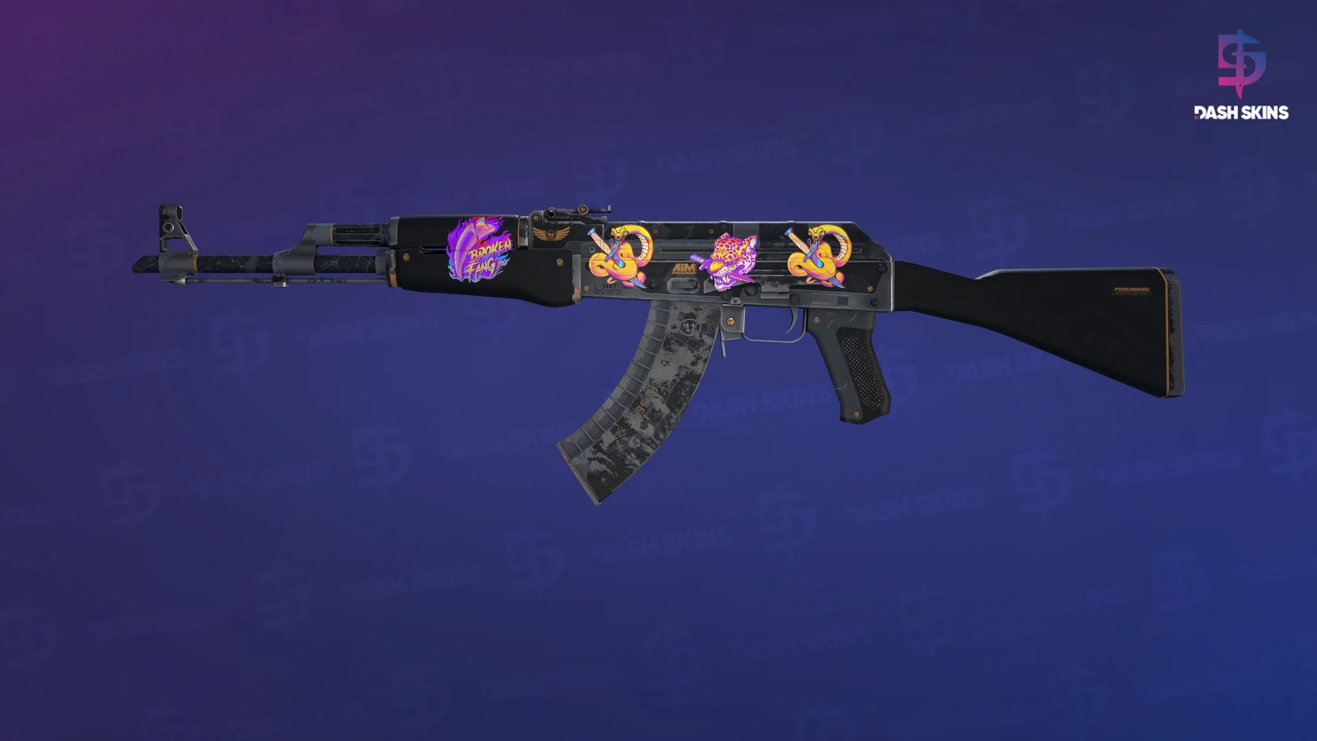 AK-47 | Elite Build (Well-Worn) Screenshot Playside