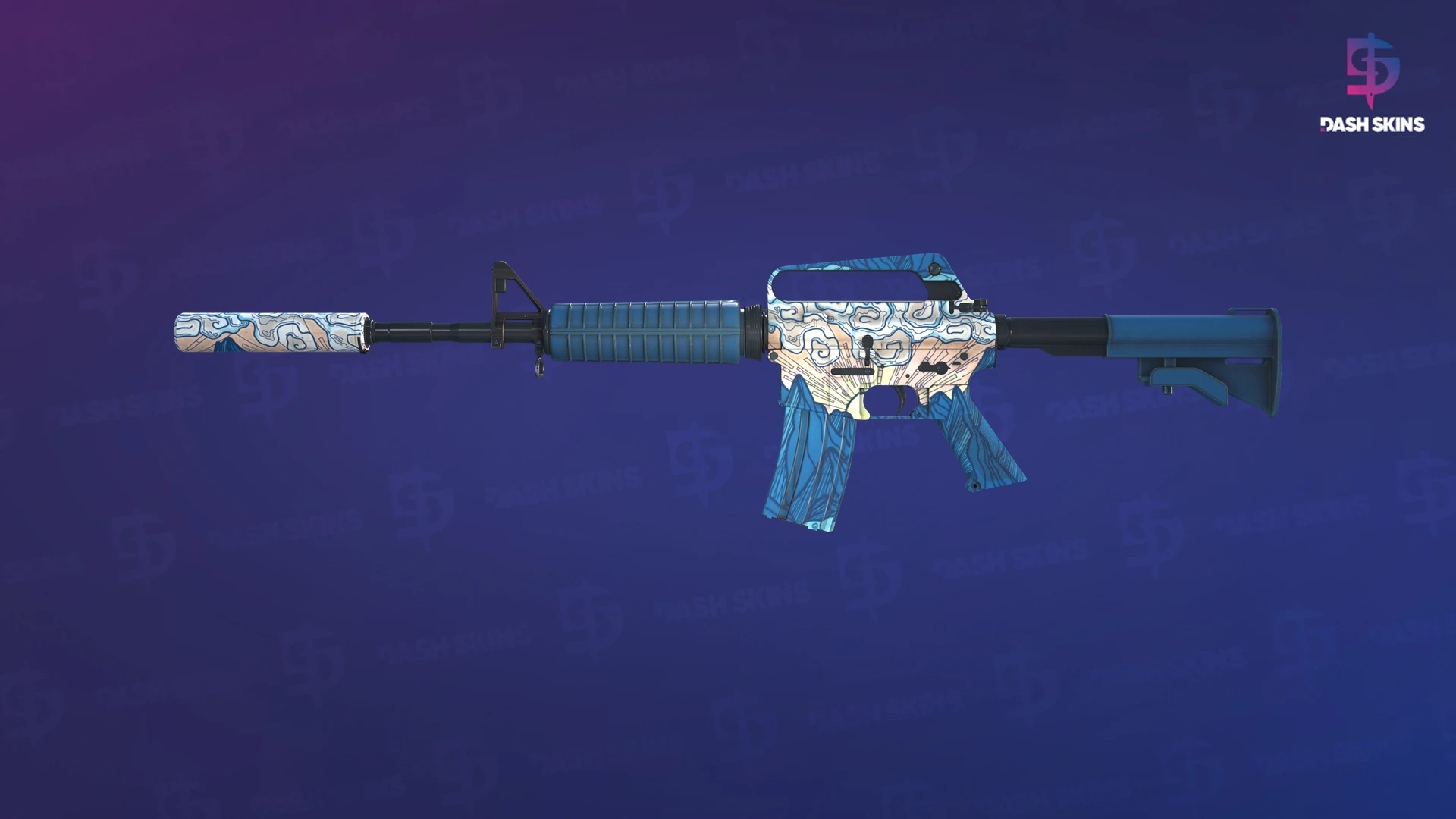 M4A1-S | Solitude (Minimal Wear) Screenshot Playside