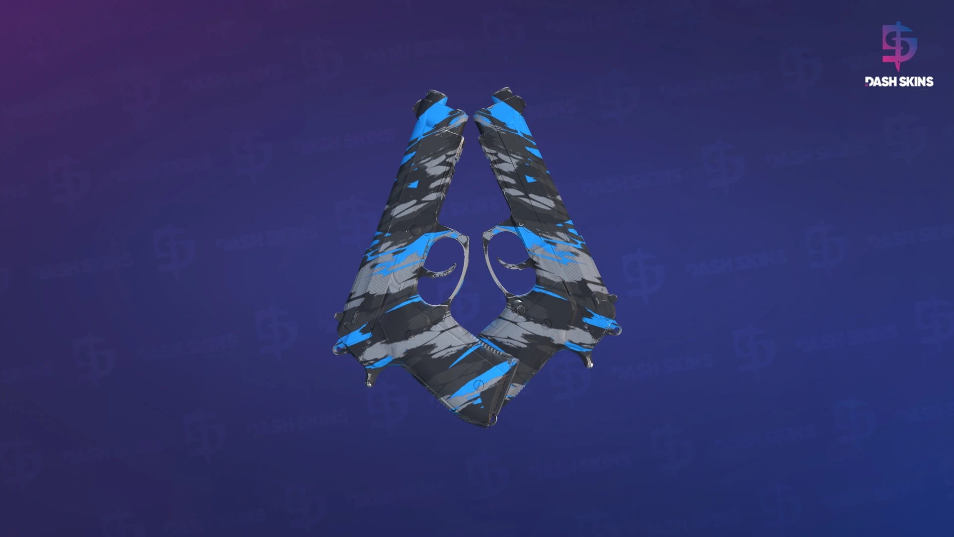 Dual Berettas | Shred (Factory New) Screenshot Playside