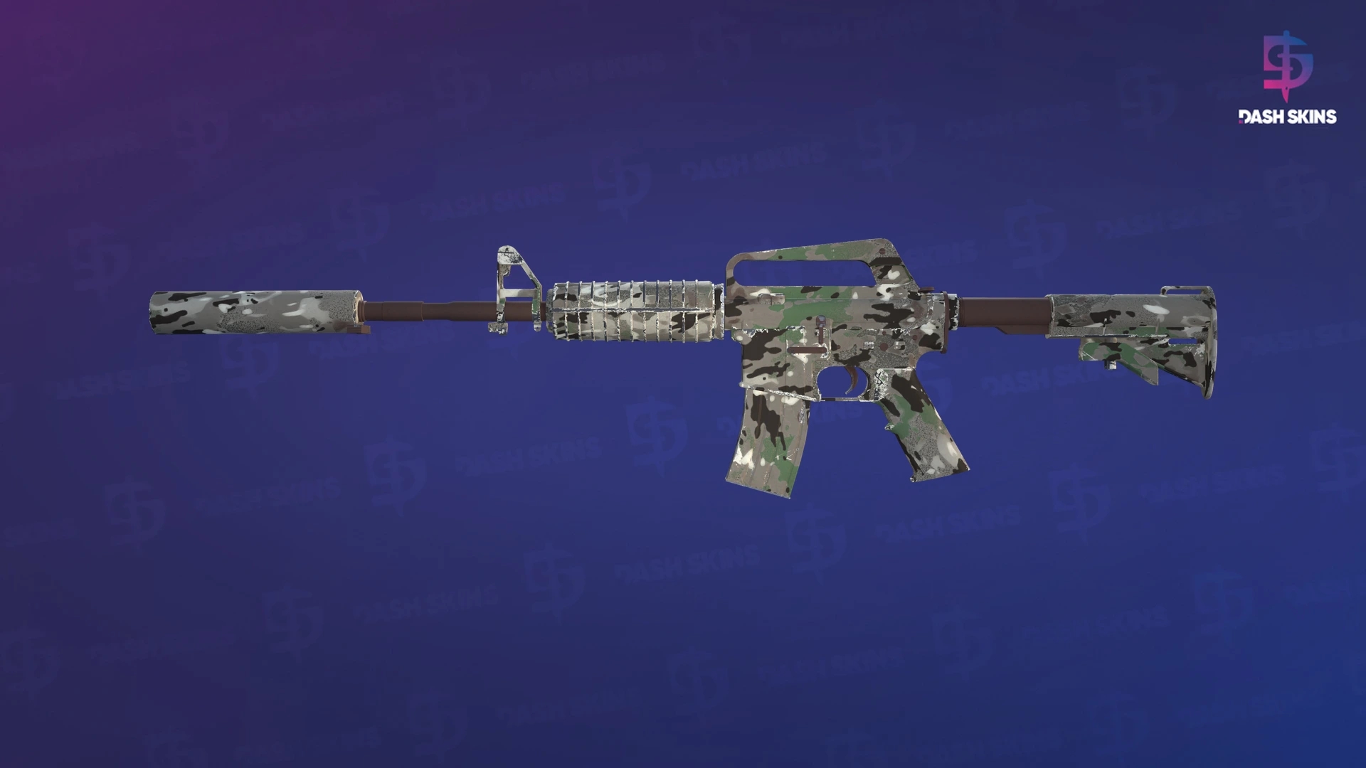 M4A1-S | VariCamo (Minimal Wear) Screenshot Playside