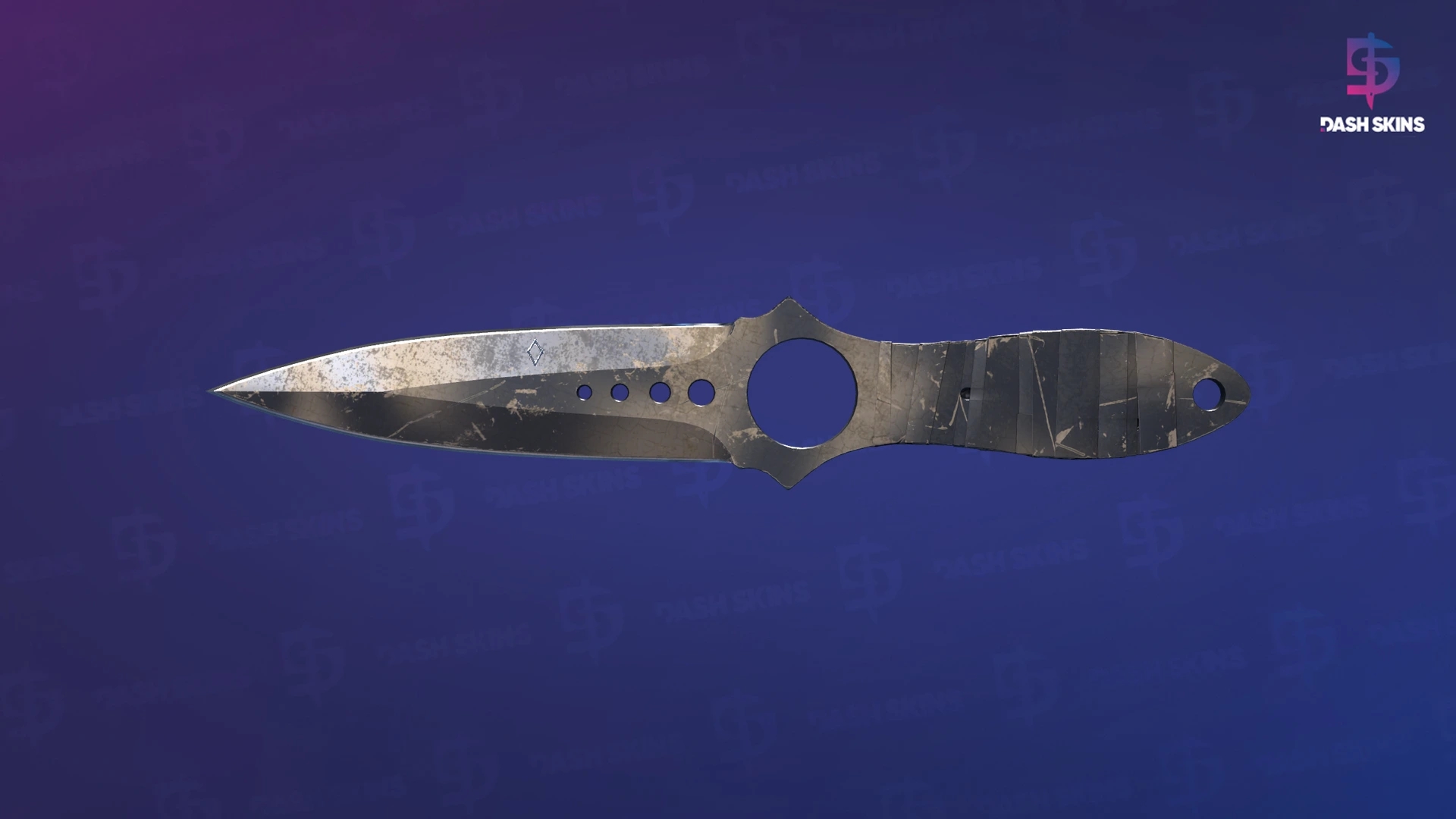 ★ StatTrak™ Skeleton Knife | Scorched (Battle-Scarred) Screenshot Playside