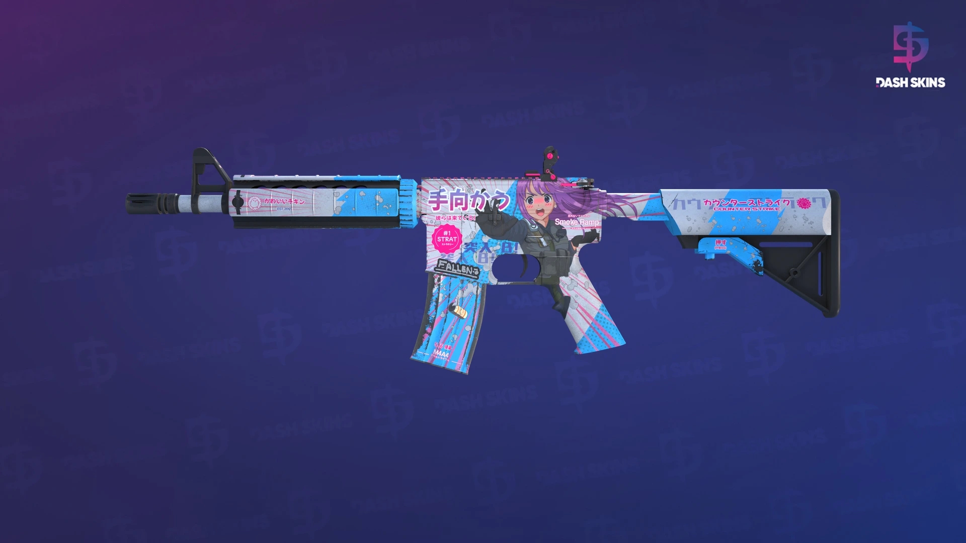 M4A4 | Temukau (Field-Tested) Screenshot Playside