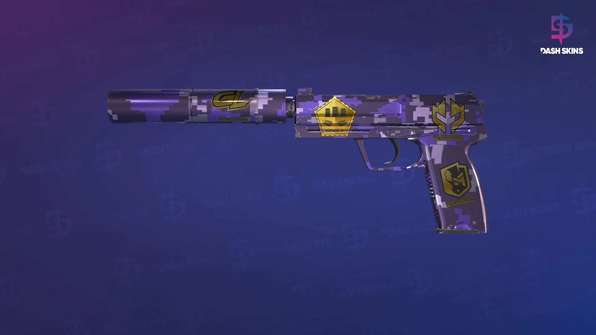 Souvenir USP-S | Purple DDPAT (Factory New) Screenshot Playside