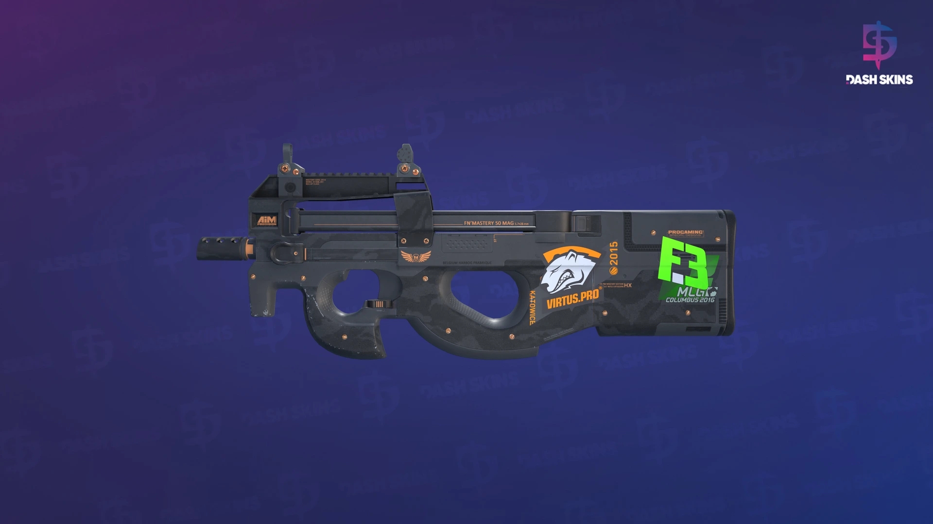 P90 | Elite Build (Factory New) Screenshot Playside