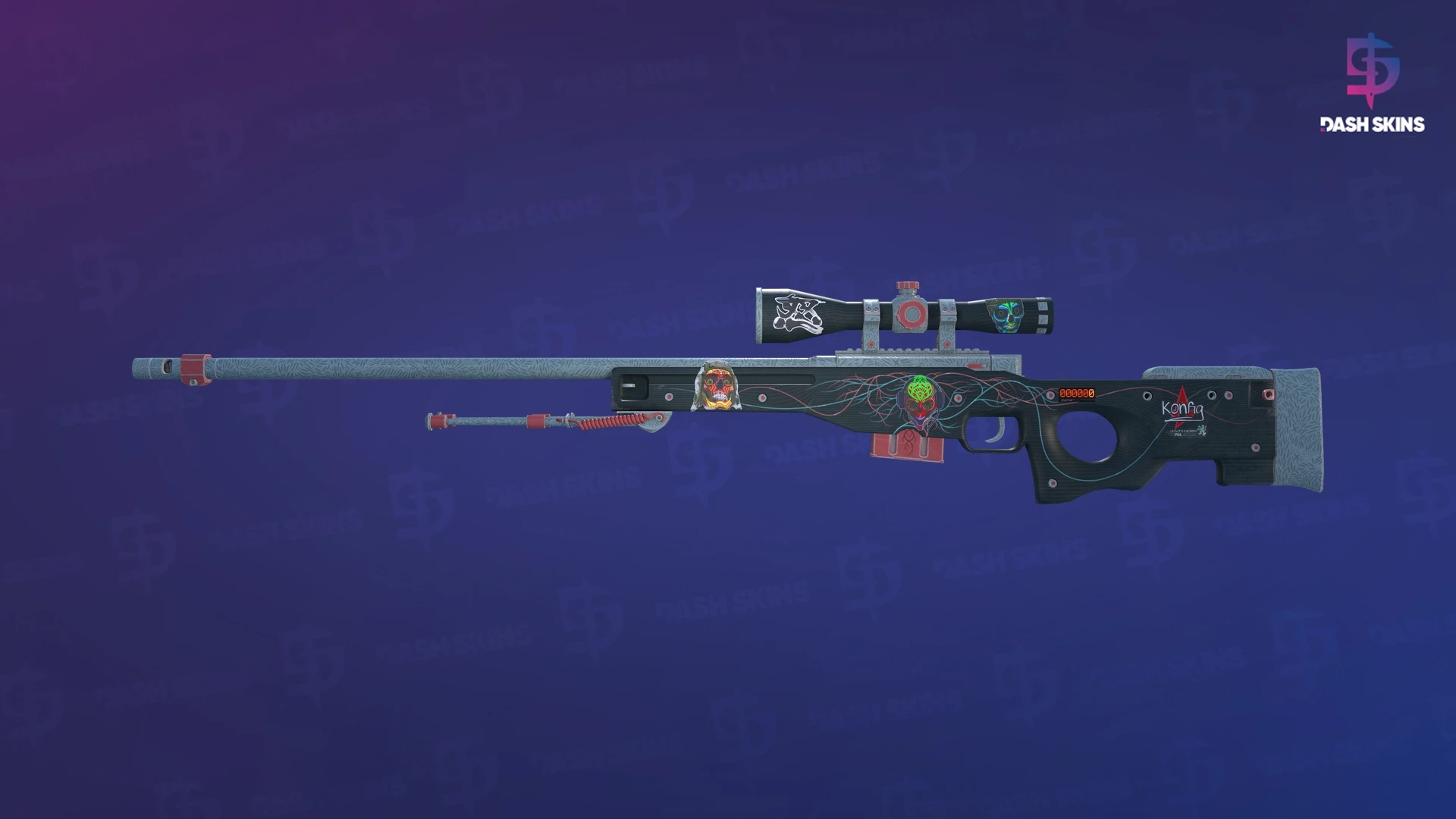 StatTrak™ AWP | Capillary (Factory New) Screenshot Playside