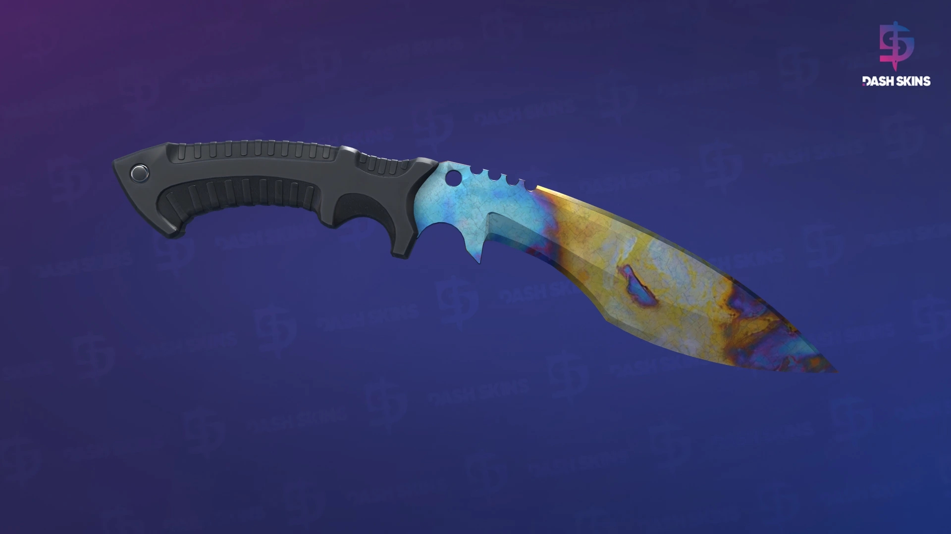 ★ Kukri Knife | Case Hardened (Well-Worn) Screenshot Playside