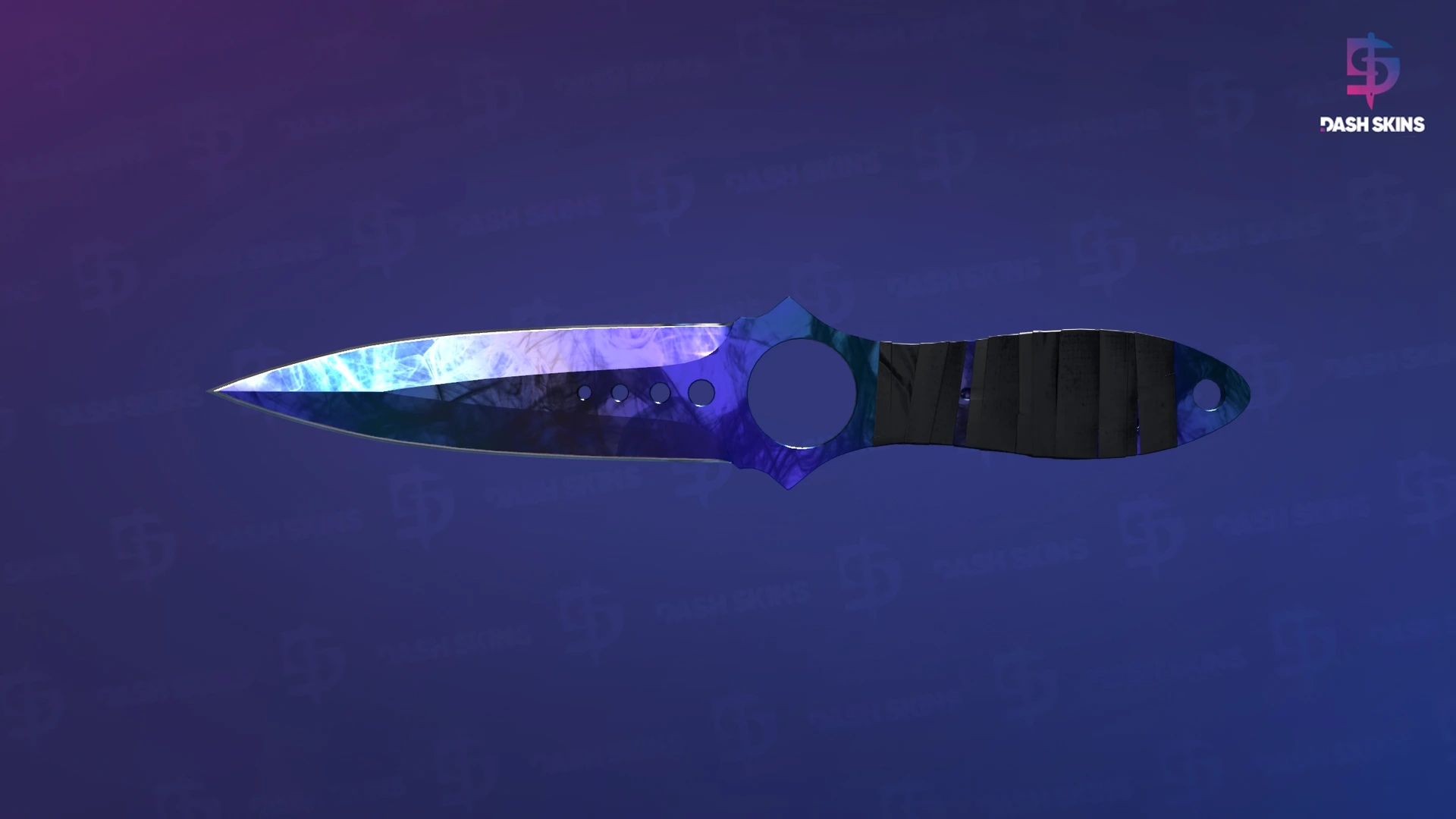 ★ Skeleton Knife | Doppler (Factory New) - Phase 3 Screenshot Playside