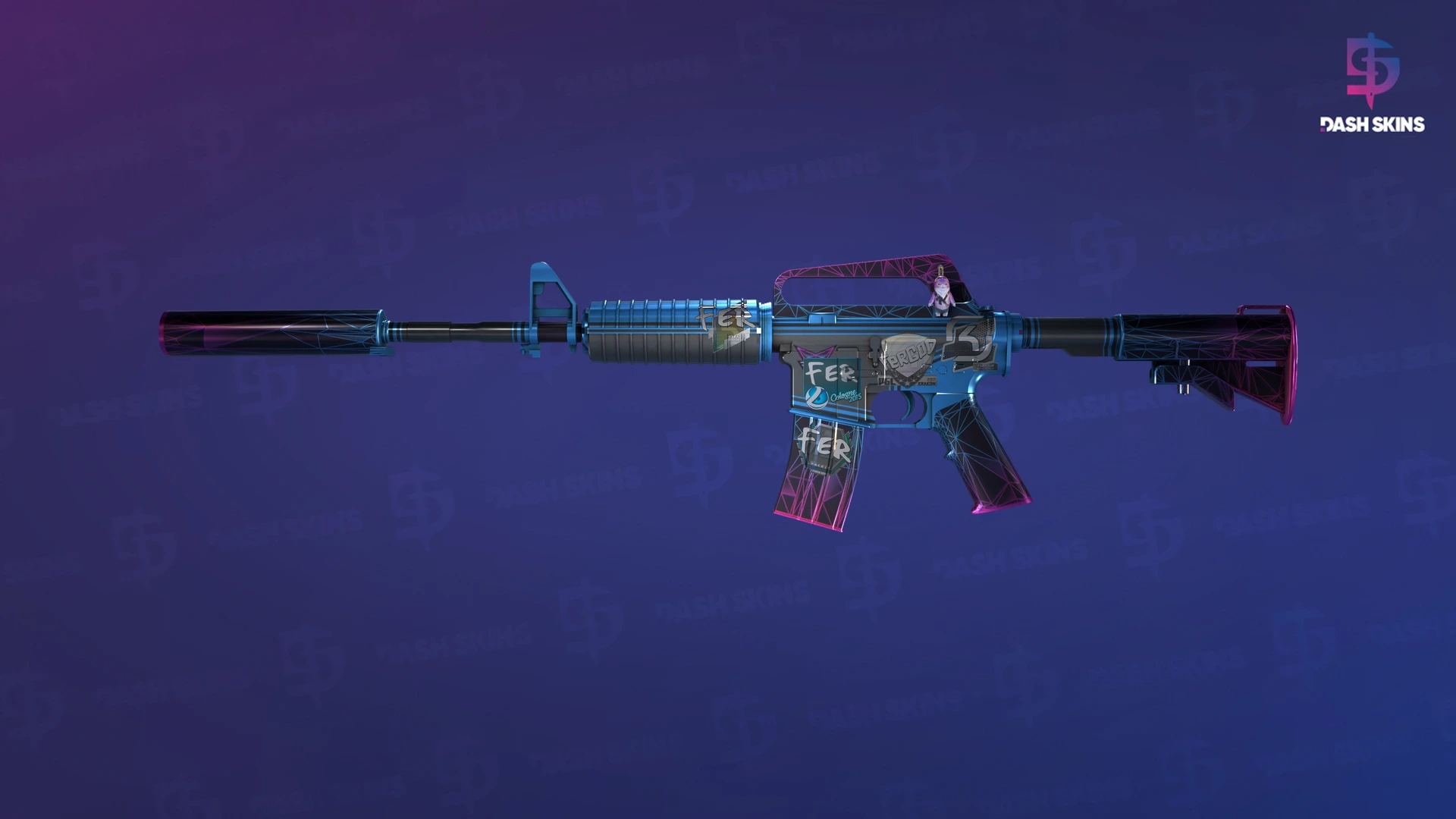 M4A1-S | Decimator (Minimal Wear) Screenshot Playside