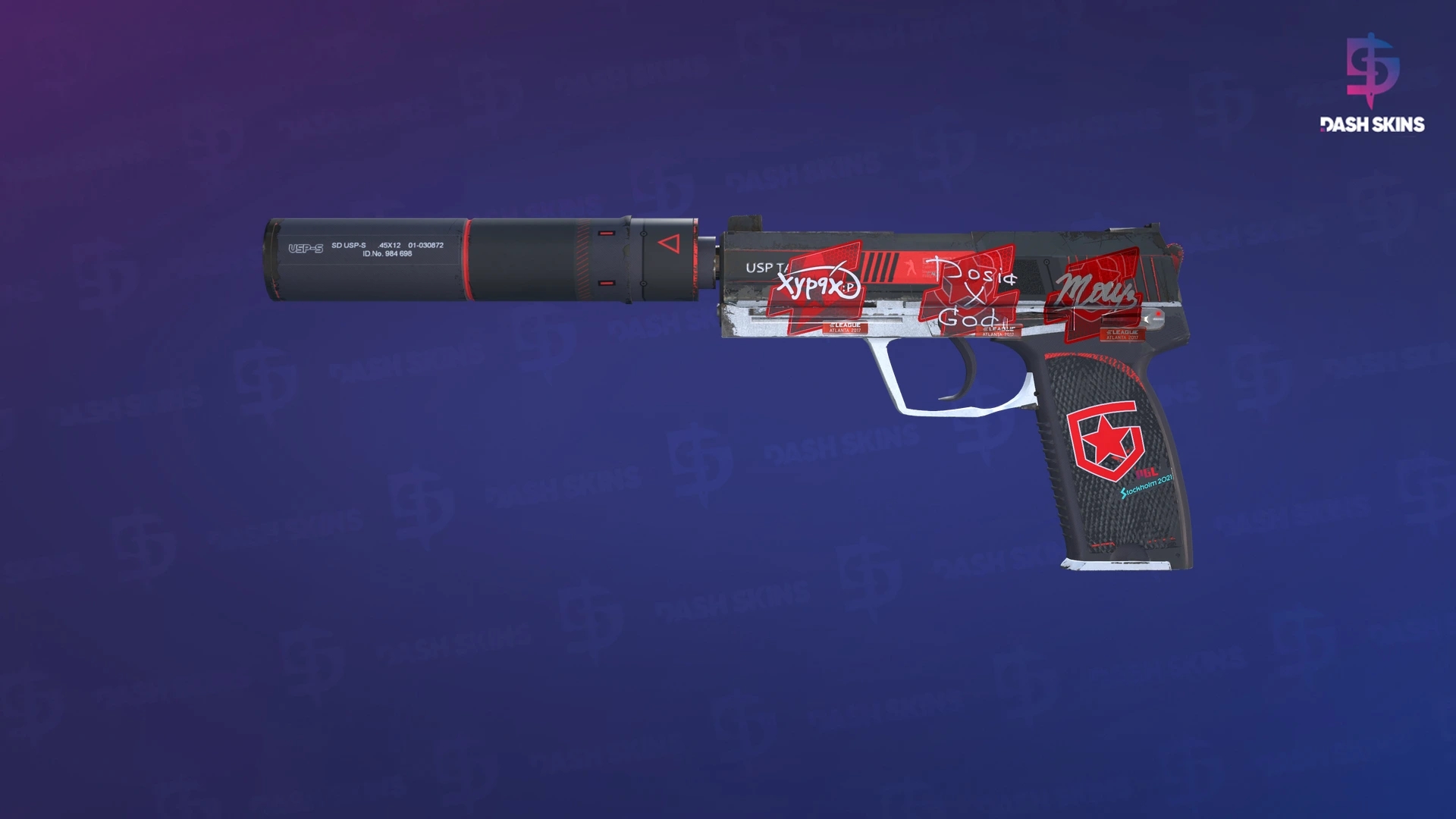 USP-S | Cyrex (Field-Tested) Screenshot Playside
