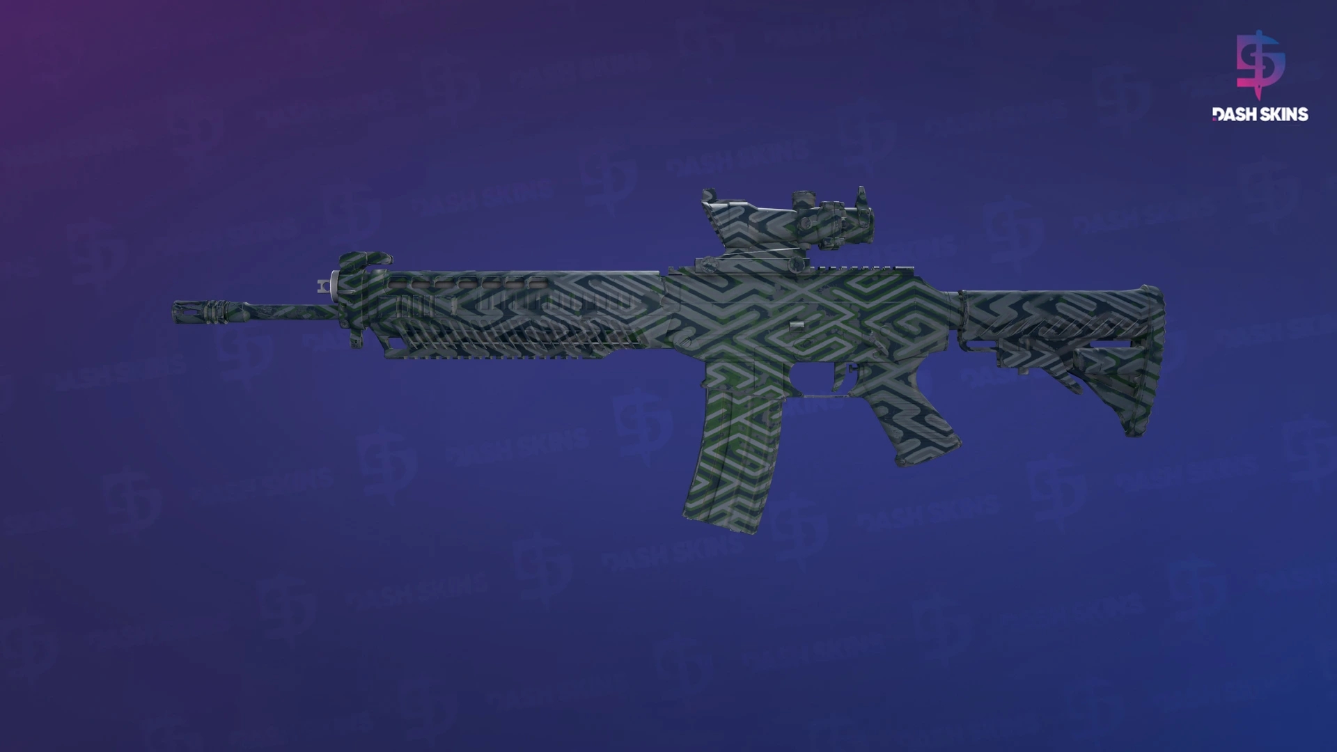 SG 553 | Barricade (Minimal Wear) Screenshot Playside