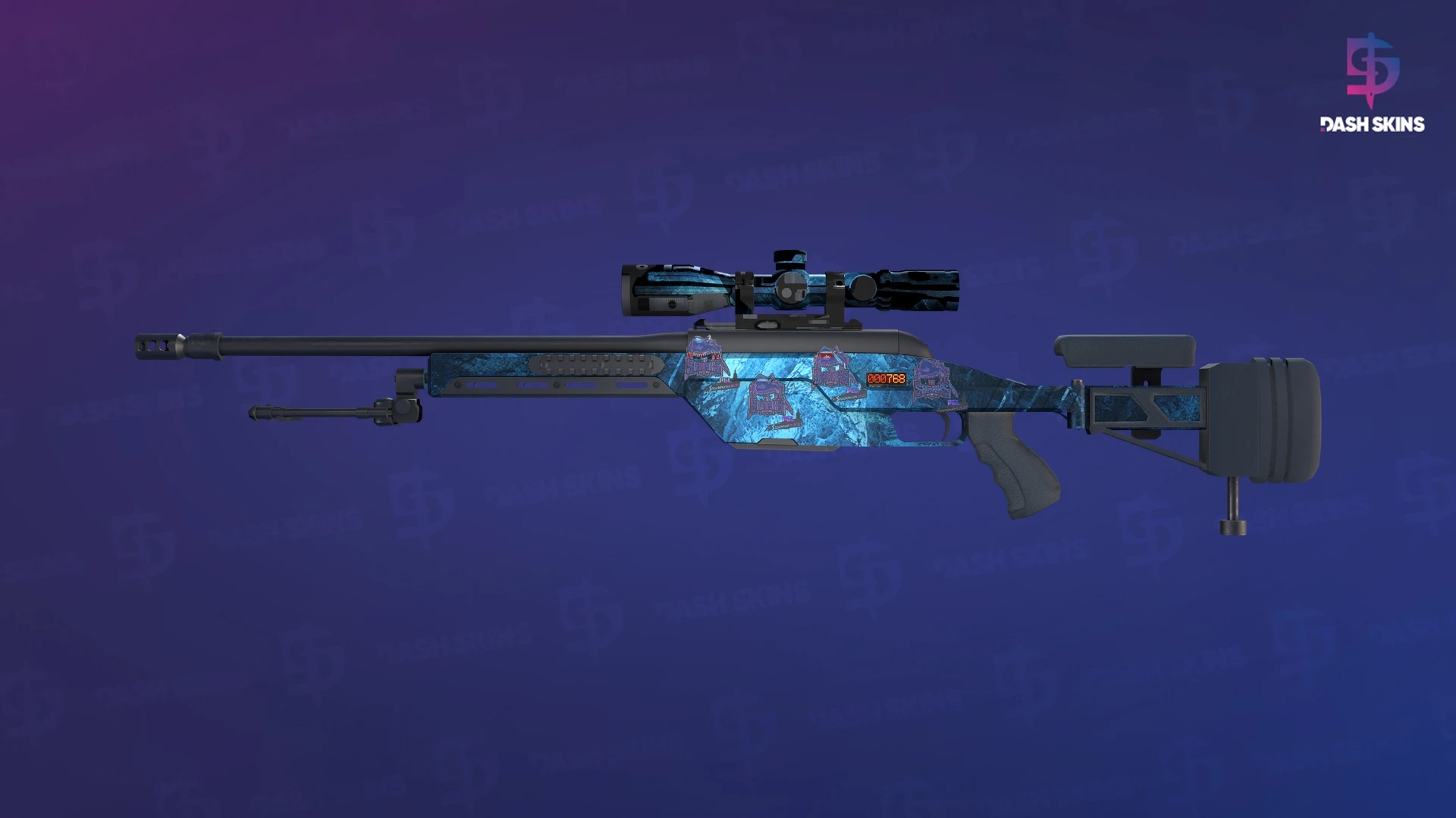 StatTrak™ SSG 08 | Abyss (Field-Tested) Screenshot Playside