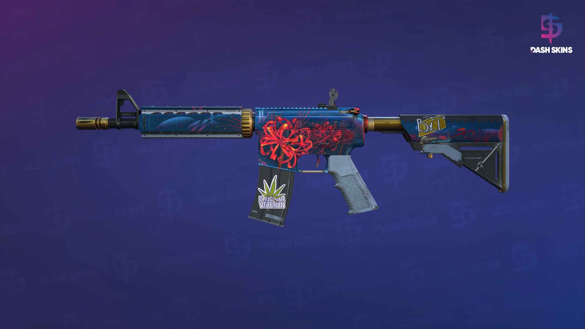 M4A4 | Spider Lily (Field-Tested) Screenshot Playside