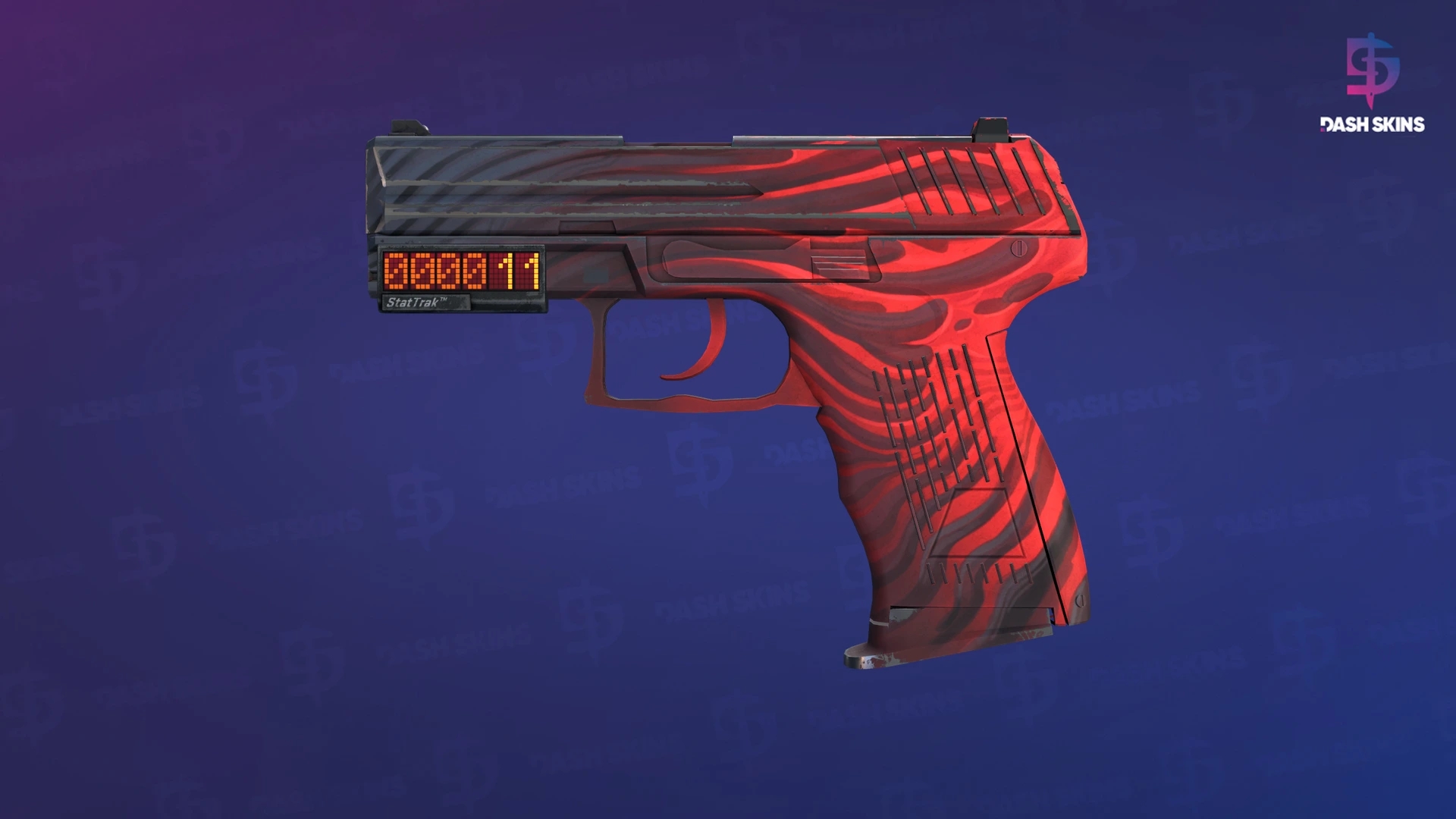 StatTrak™ P2000 | Obsidian (Field-Tested) Screenshot Playside