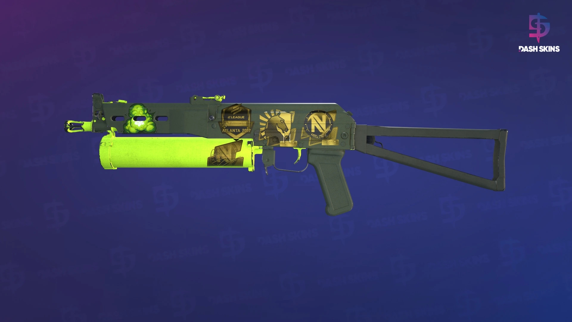 Souvenir PP-Bizon | Chemical Green (Field-Tested) Screenshot Playside