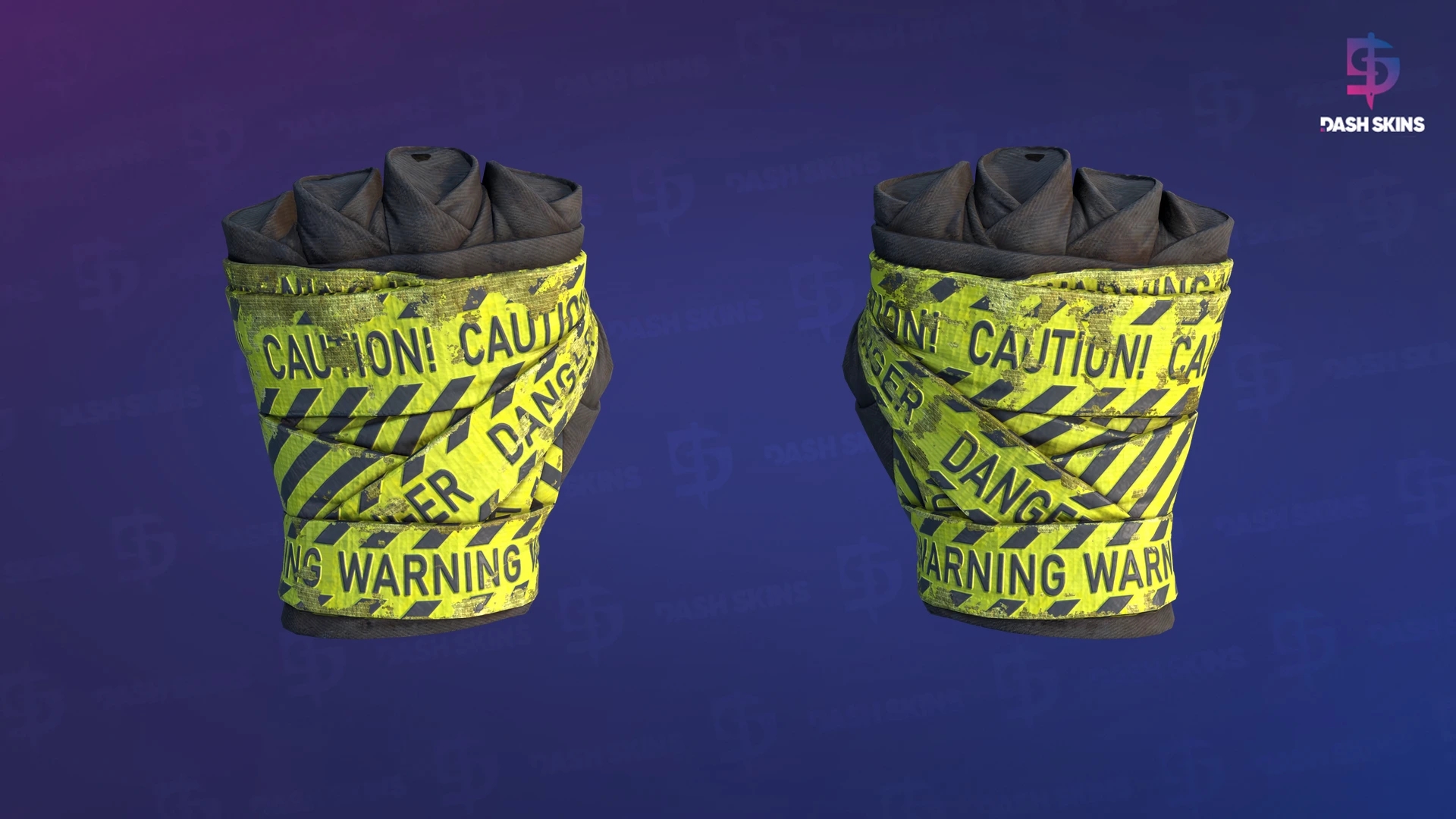 ★ Hand Wraps | CAUTION! (Battle-Scarred) Screenshot Playside